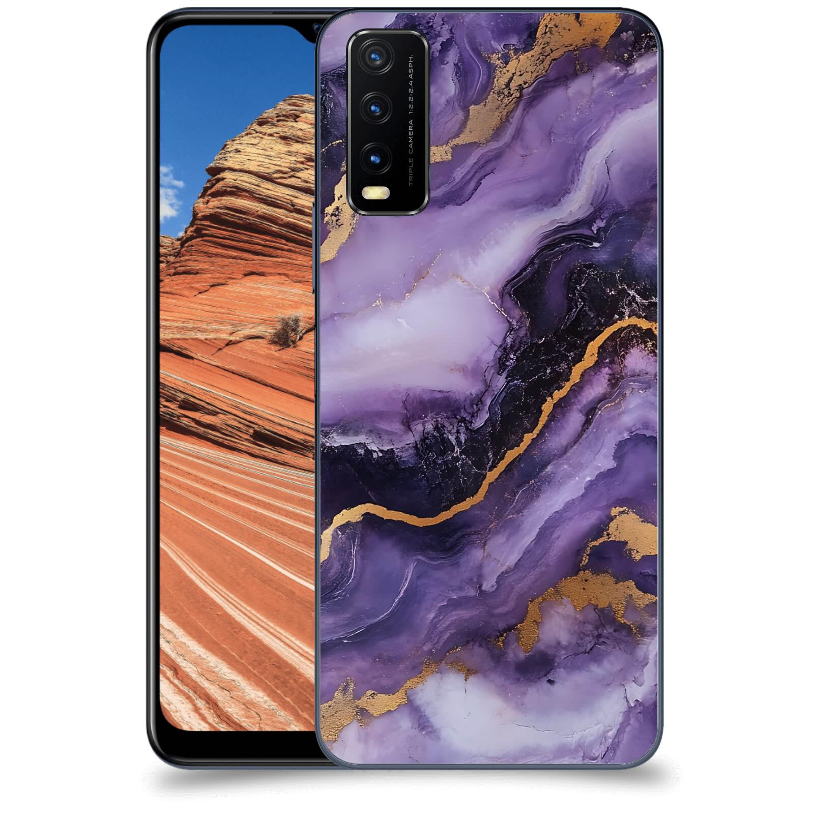 ACOVER Kryt na mobil Vivo Y20s - Violet II