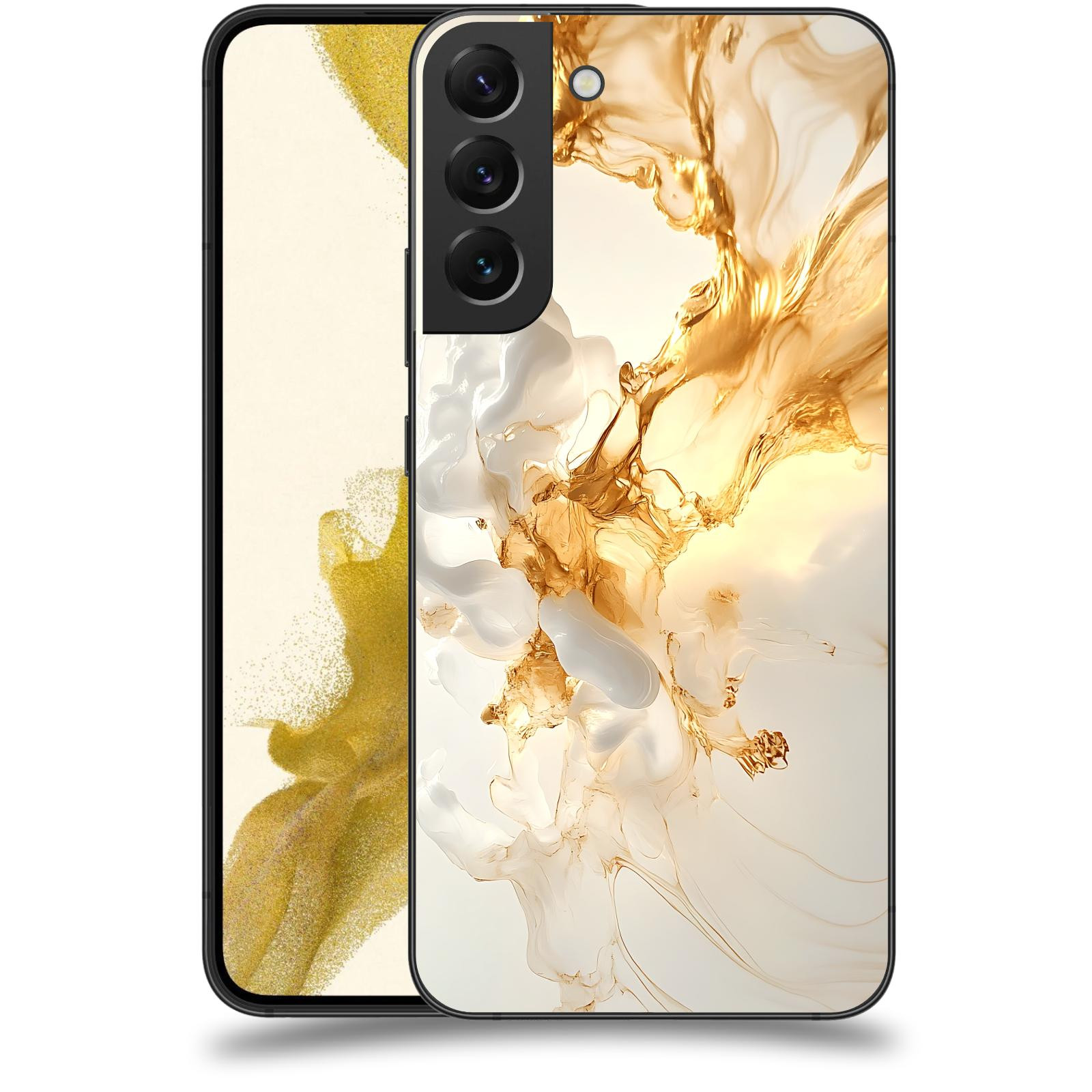 ACOVER Kryt na mobil Samsung Galaxy S22+ 5G - Vanilla Bourbon I