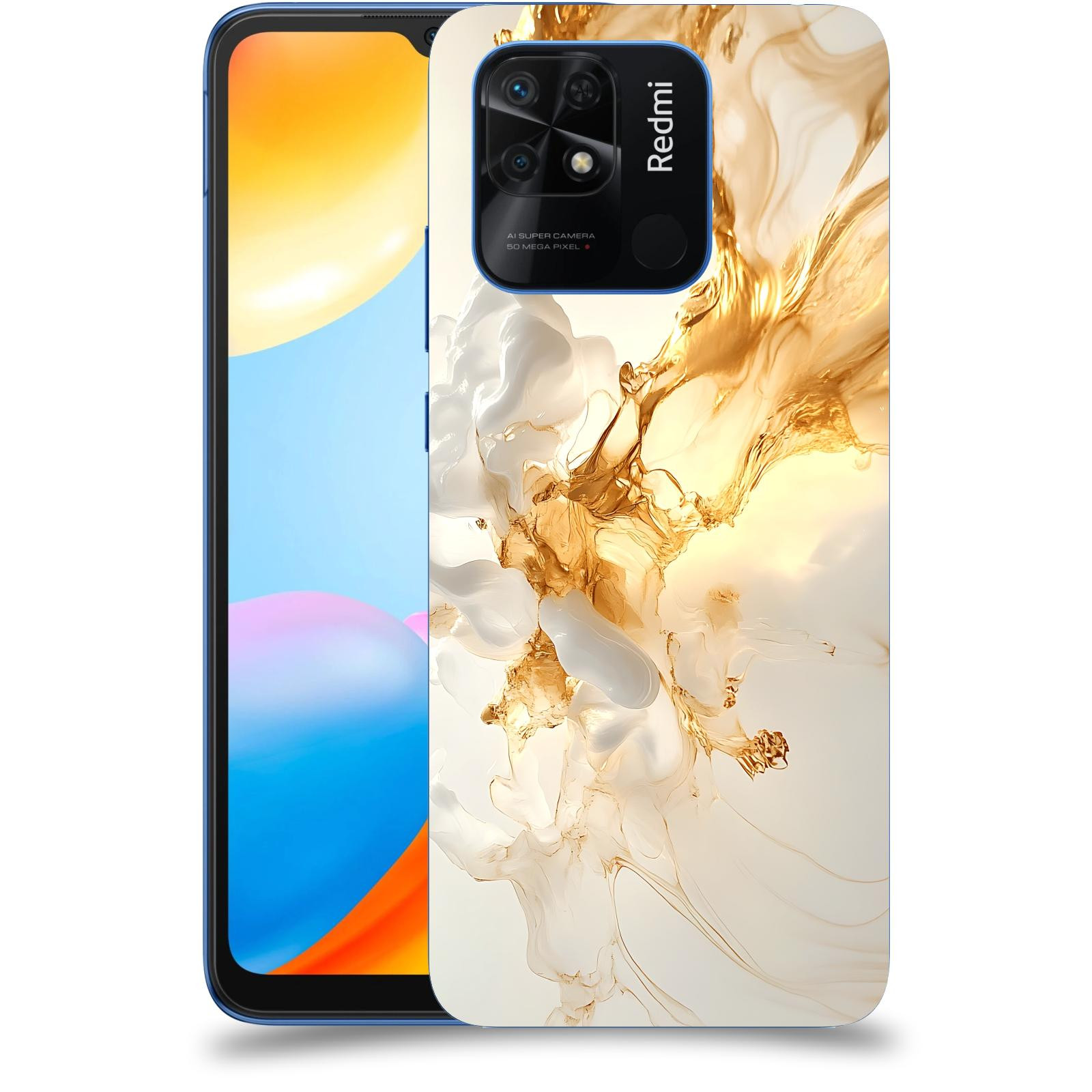 ACOVER Kryt na mobil Xiaomi Redmi 10C - Vanilla Bourbon I