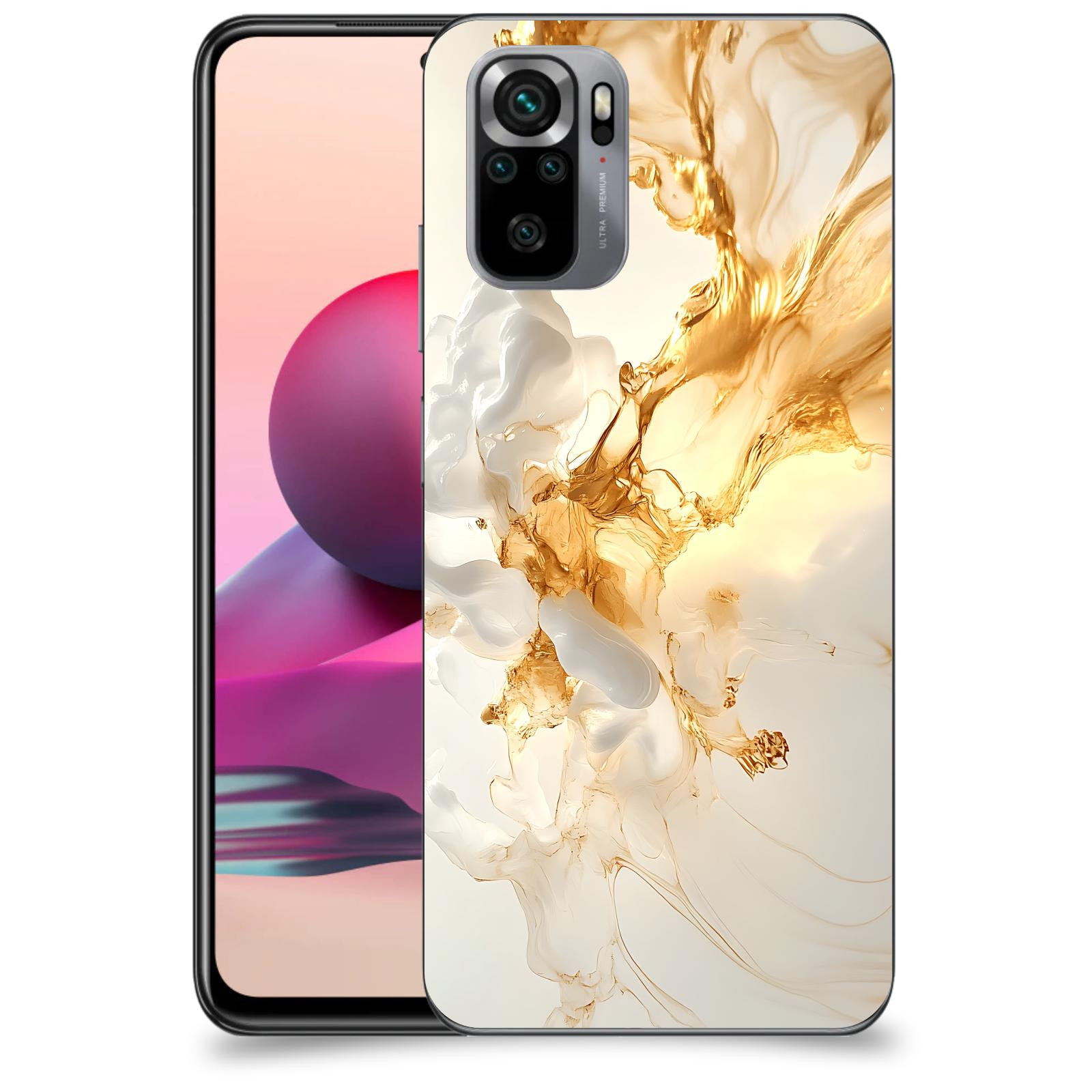 ACOVER Kryt na mobil Xiaomi Redmi Note 10S - Vanilla Bourbon I