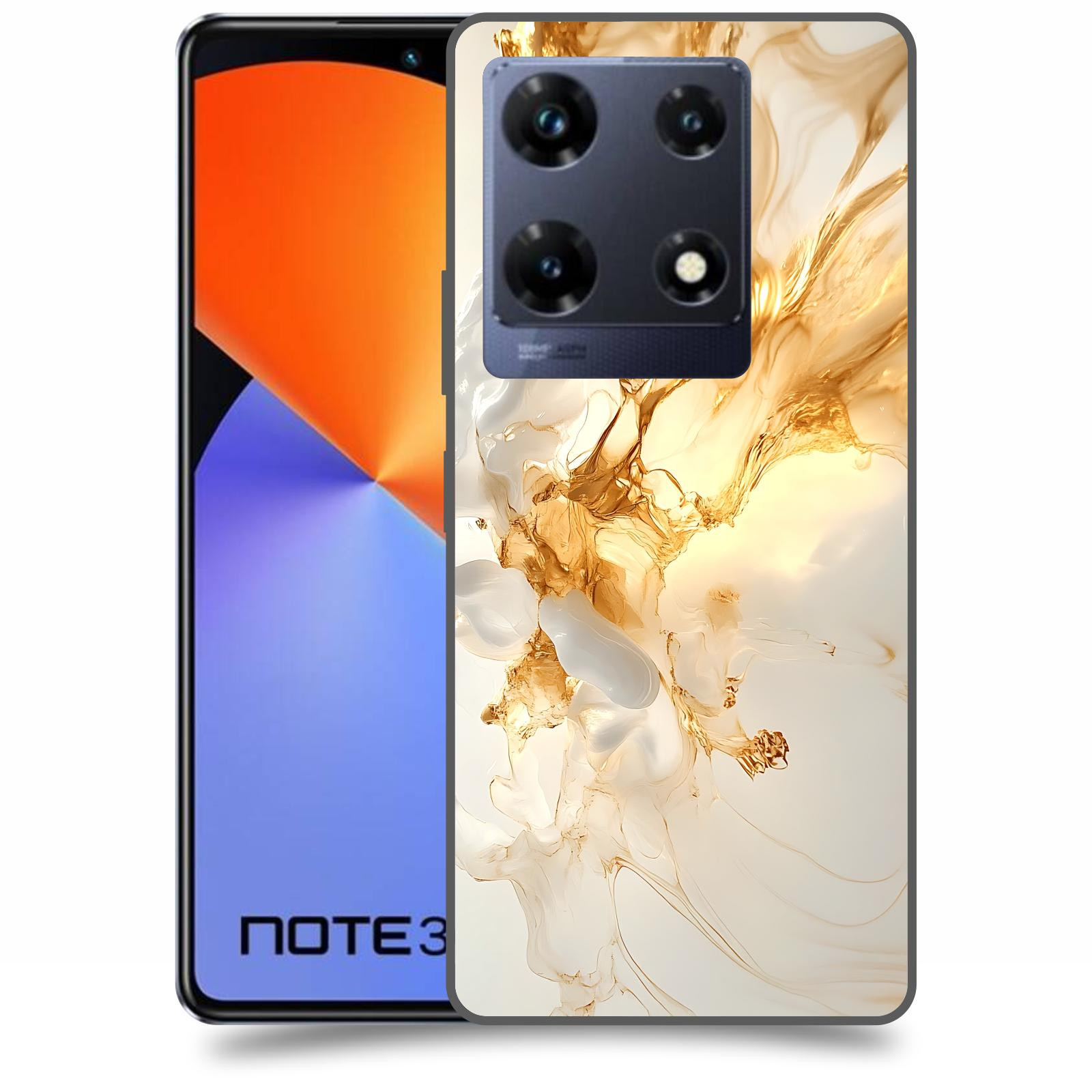 ACOVER Kryt na mobil Infinix Note 30 PRO - Vanilla Bourbon I