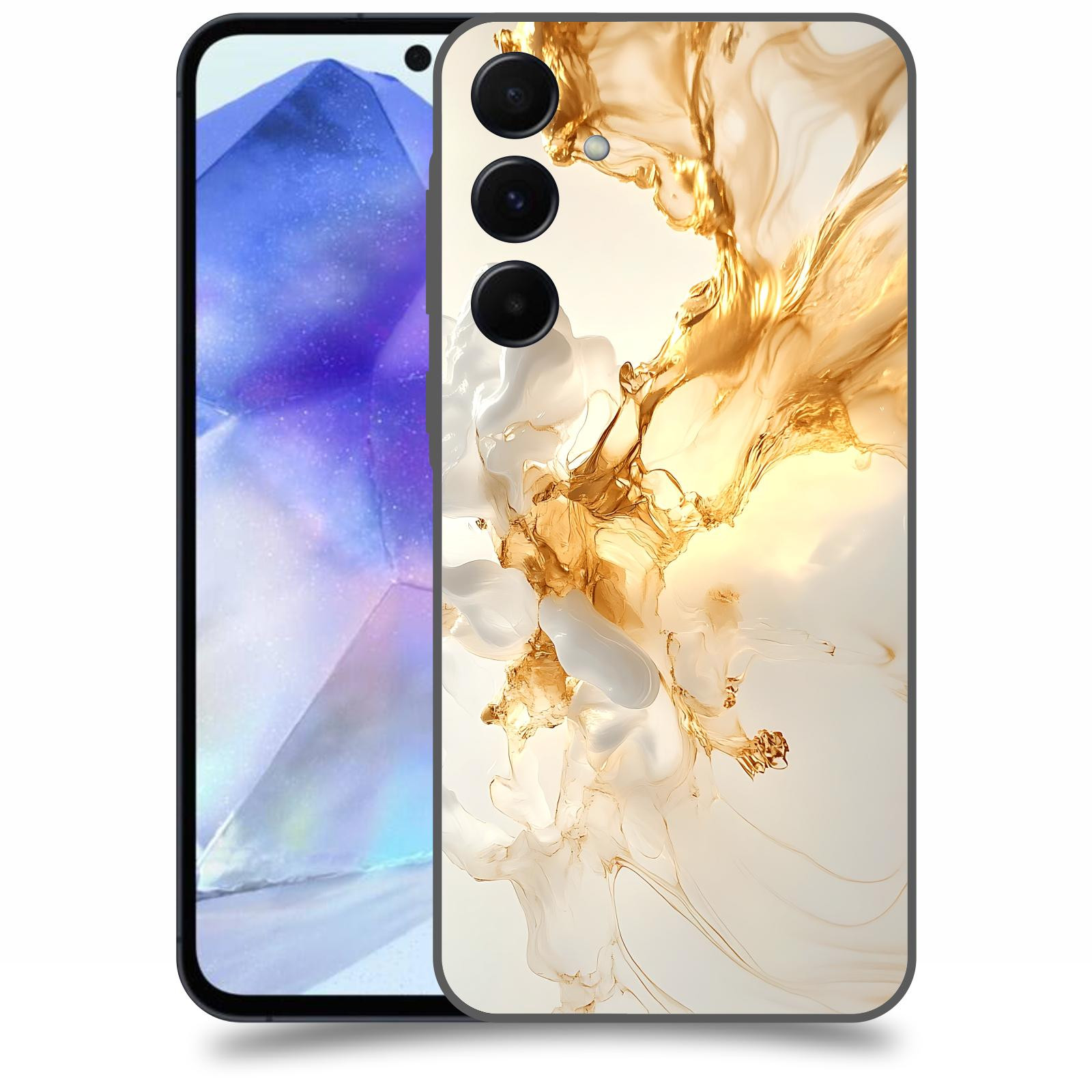ACOVER Kryt na mobil Samsung Galaxy A55 5G - Vanilla Bourbon I