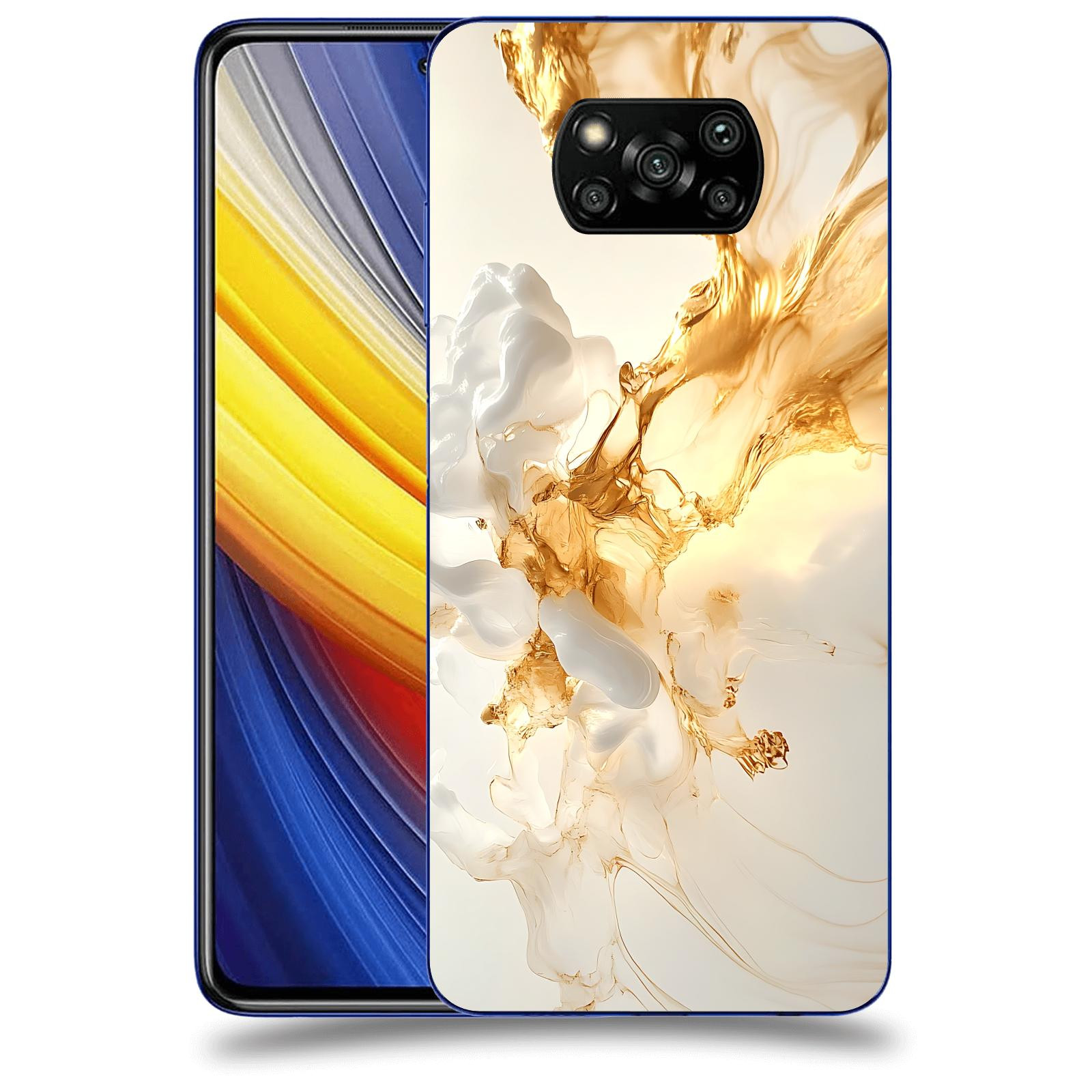 ACOVER Kryt na mobil Xiaomi Poco X3 Pro - Vanilla Bourbon I