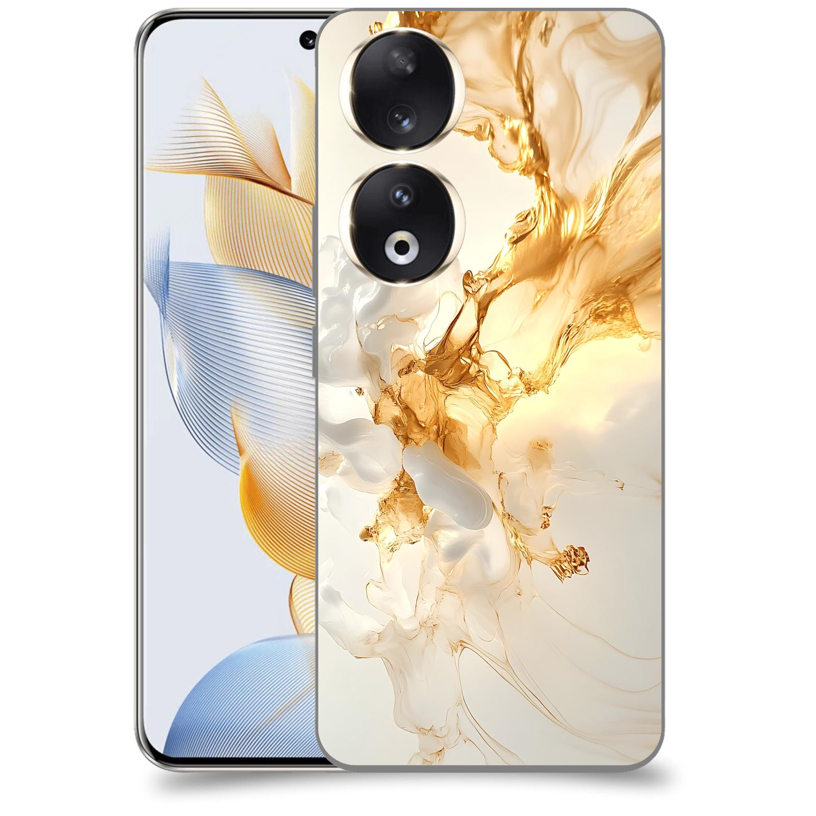 ACOVER Kryt na mobil Honor 90 - Vanilla Bourbon I