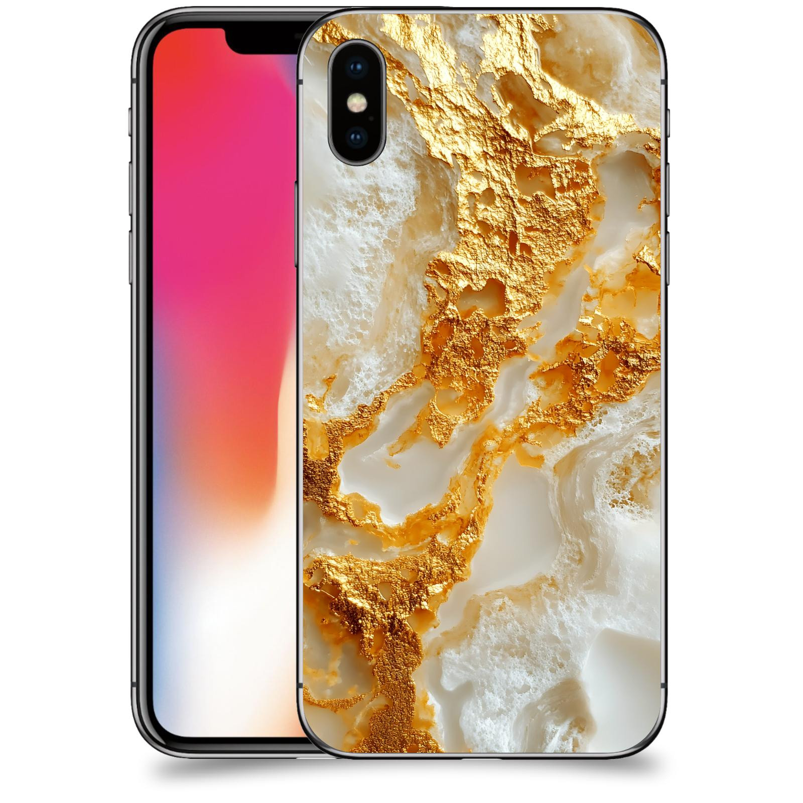 ACOVER Kryt na mobil Apple iPhone X/XS - Vanilla Bourbon II