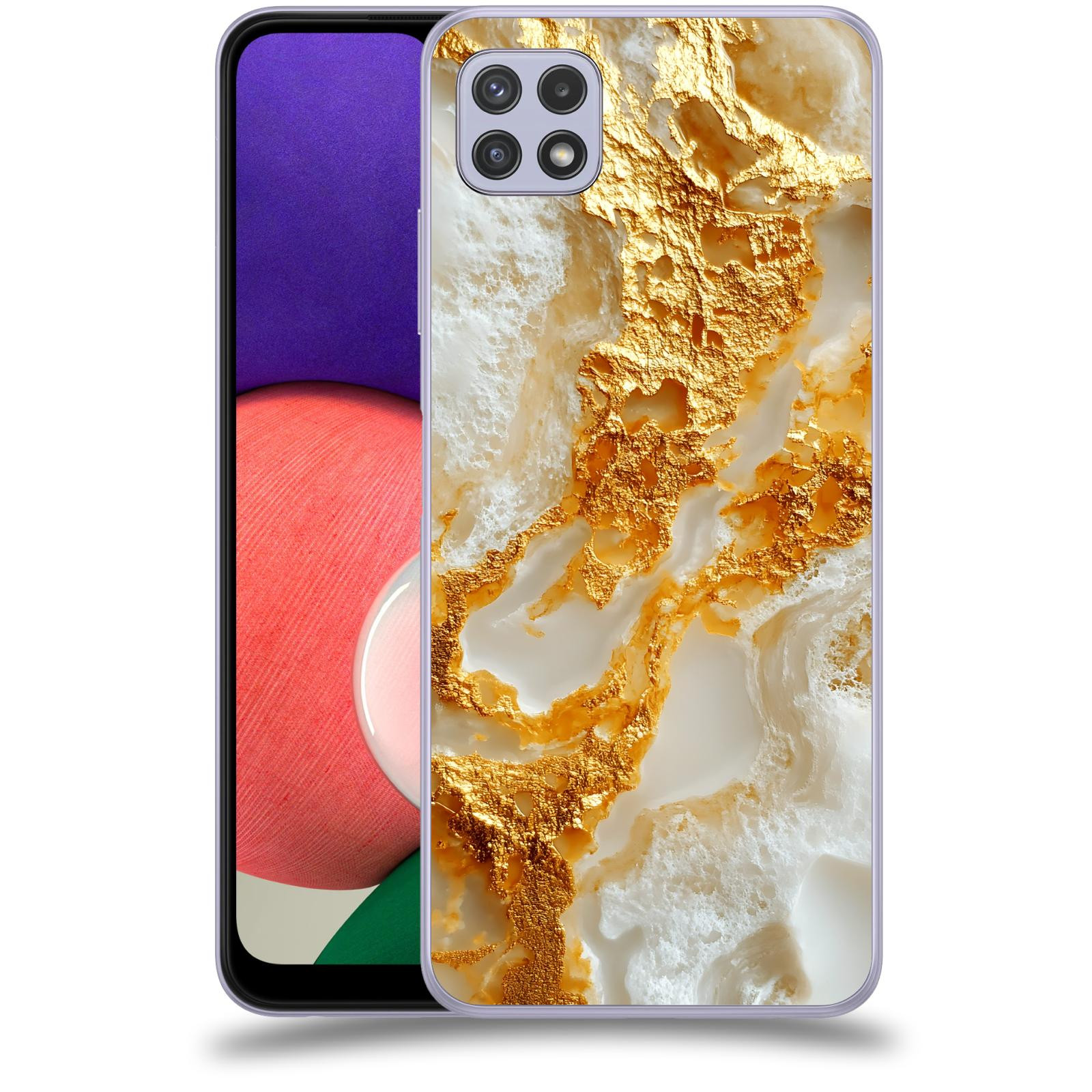 ACOVER Kryt na mobil Samsung Galaxy A22 5G A226B - Vanilla Bourbon II