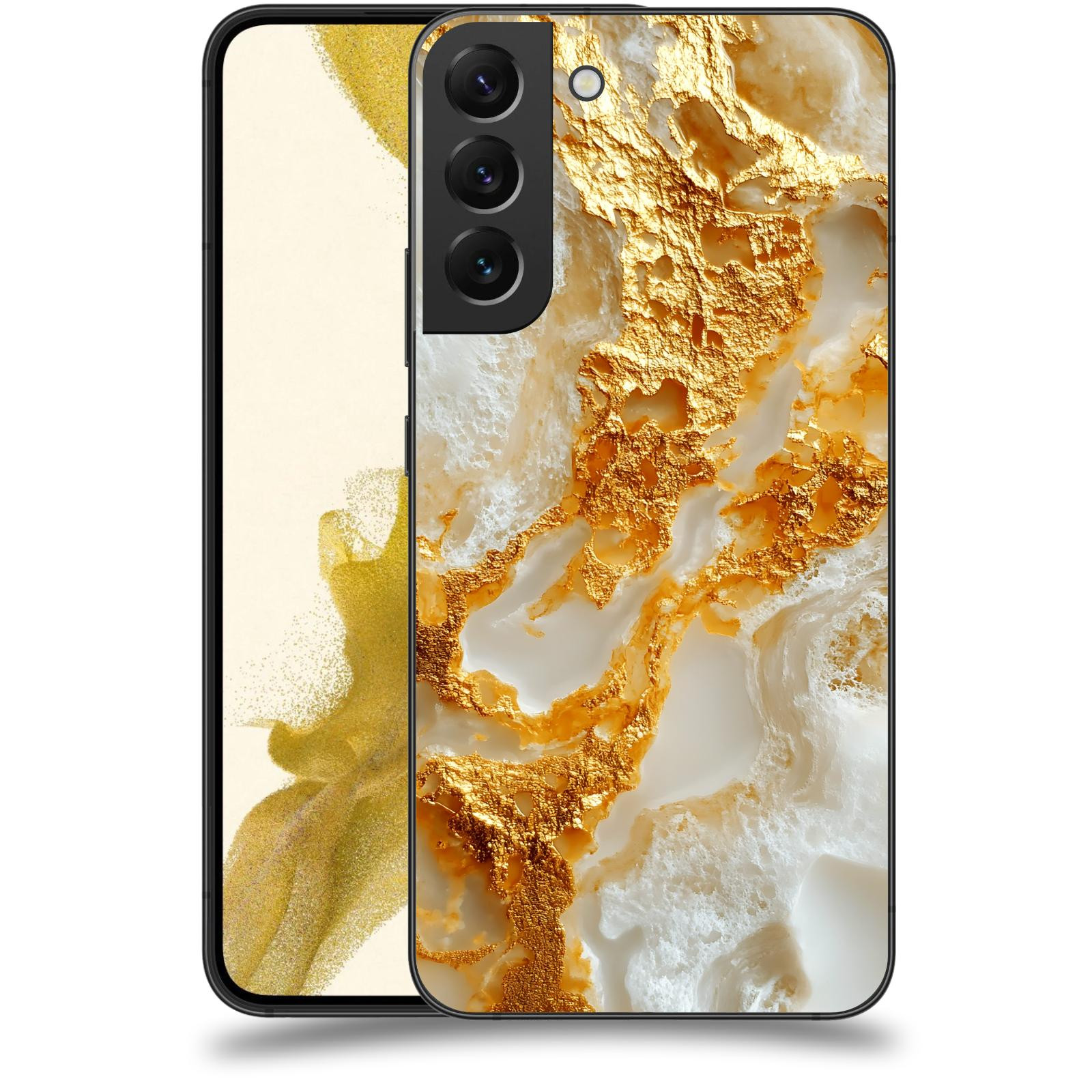 ACOVER Kryt na mobil Samsung Galaxy S22+ 5G - Vanilla Bourbon II