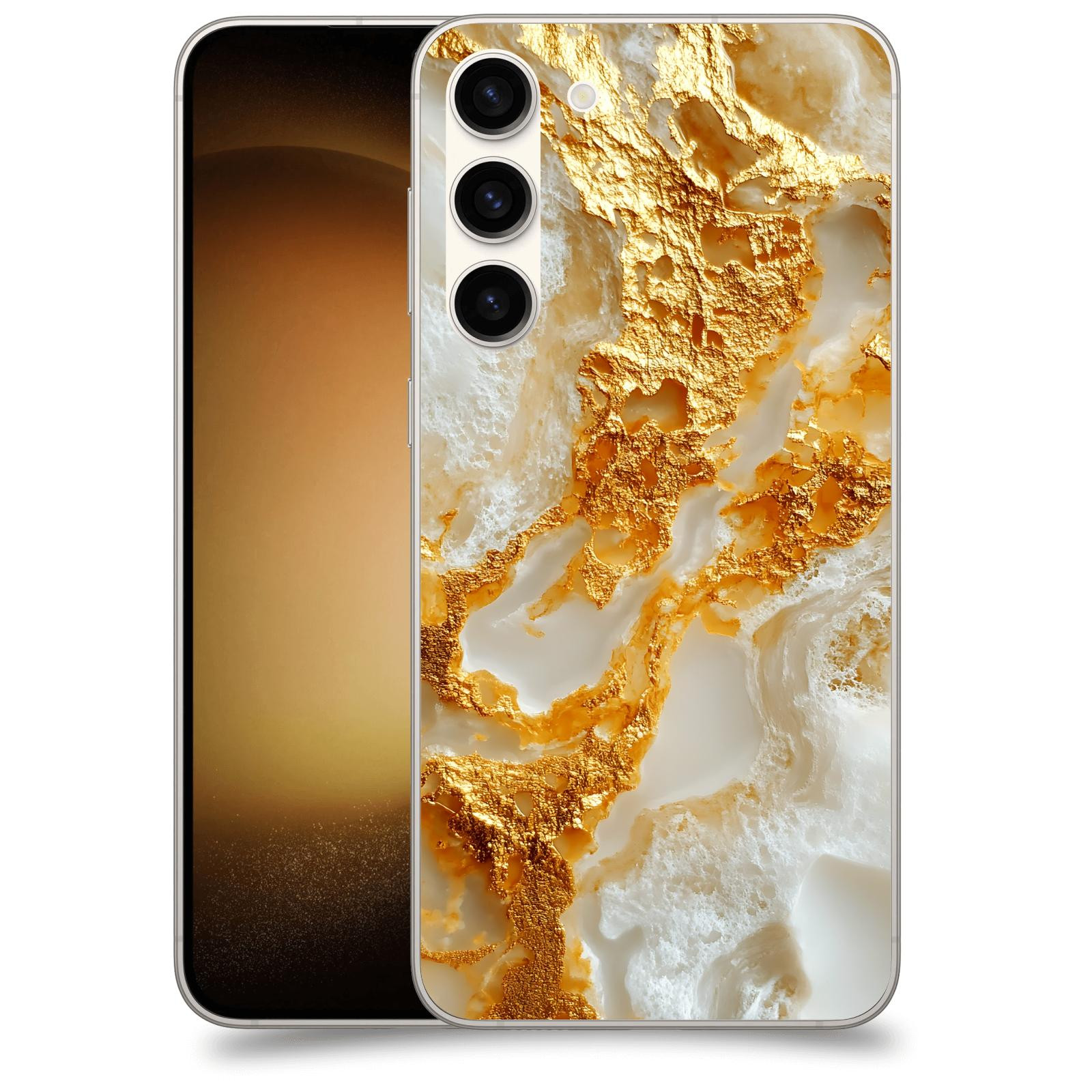 ACOVER Kryt na mobil Samsung Galaxy S23+ 5G - Vanilla Bourbon II