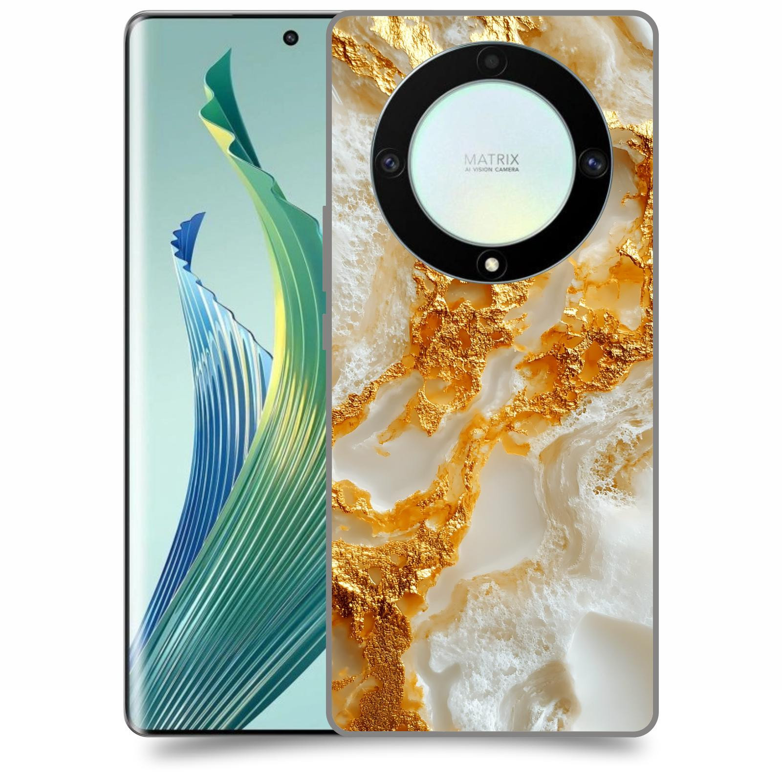 ACOVER Kryt na mobil Honor Magic 5 Lite 5G - Vanilla Bourbon II