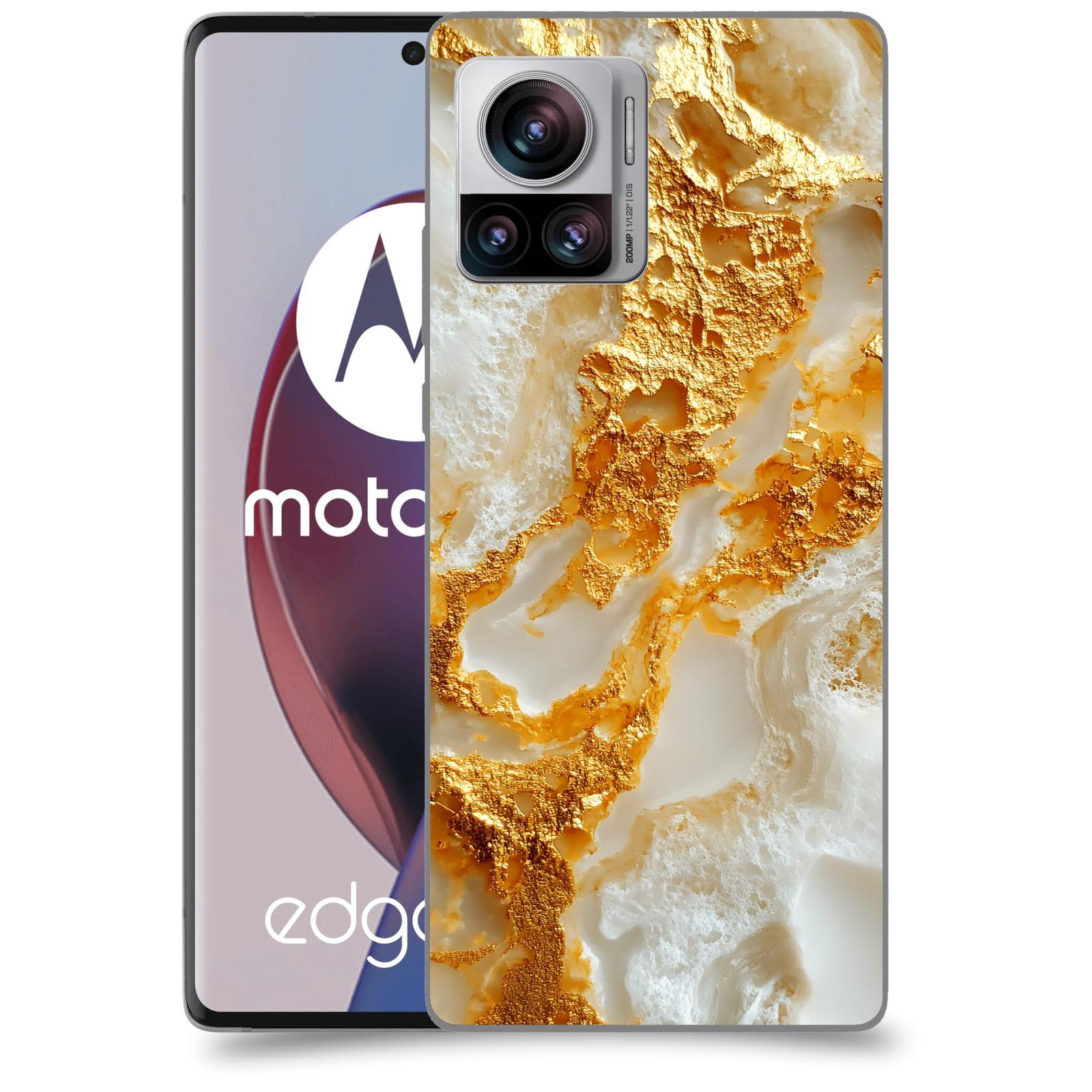 ACOVER Kryt na mobil Motorola Edge 30 Ultra - Vanilla Bourbon II