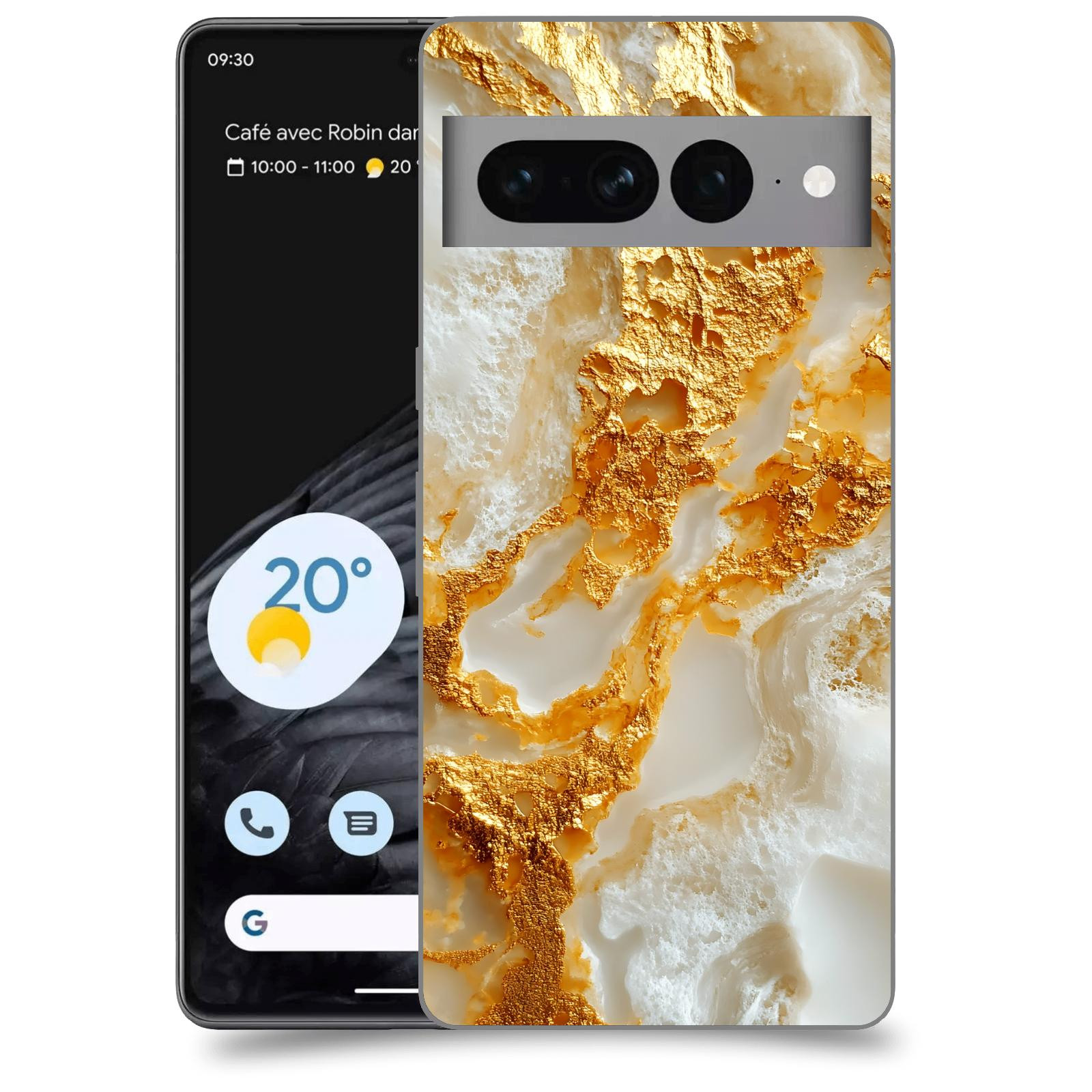 ACOVER Kryt na mobil Google pixel 7 pro - Vanilla Bourbon II