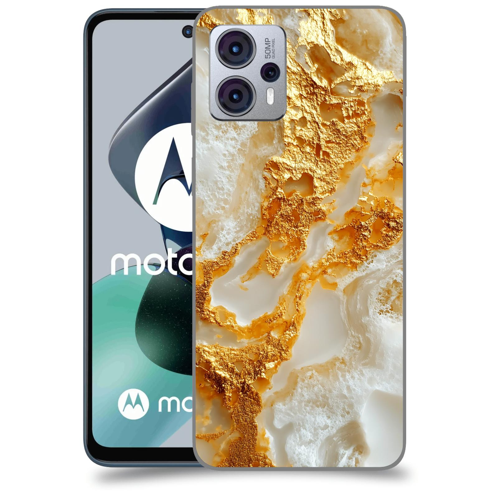 ACOVER Kryt na mobil Motorola Moto G23 - Vanilla Bourbon II