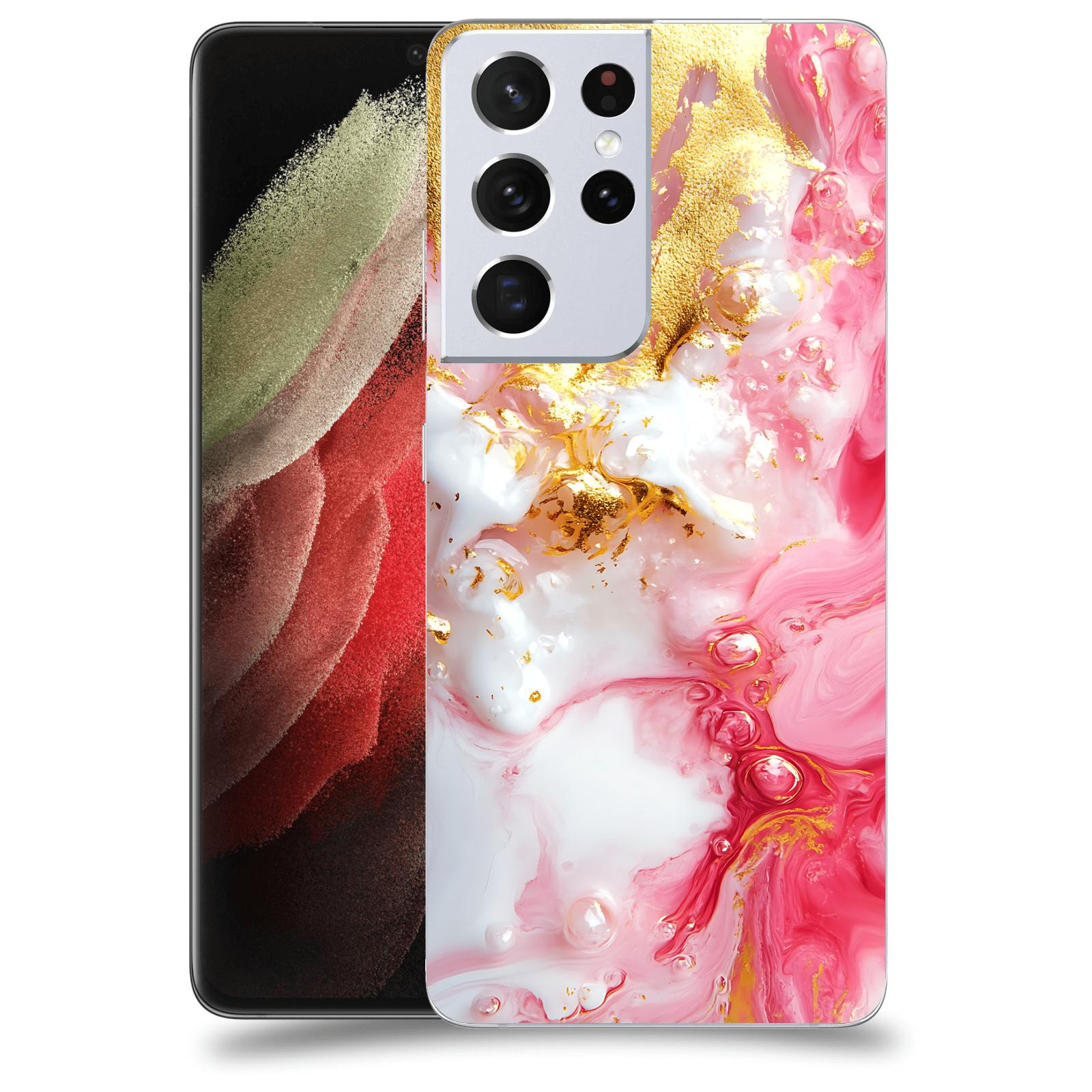 ACOVER Kryt na mobil Samsung Galaxy S21 Ultra 5G G998B - Sweet Dream I