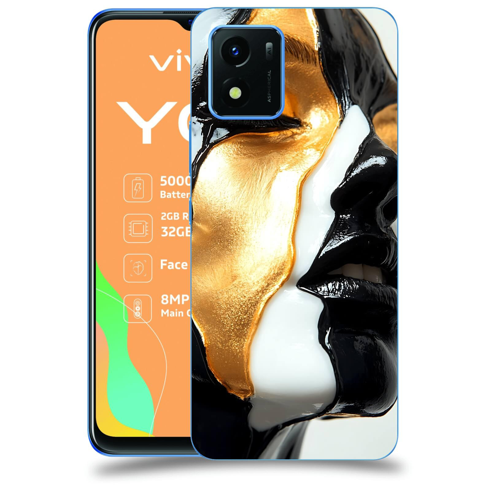 ACOVER Kryt na mobil Vivo Y01 - Head VII