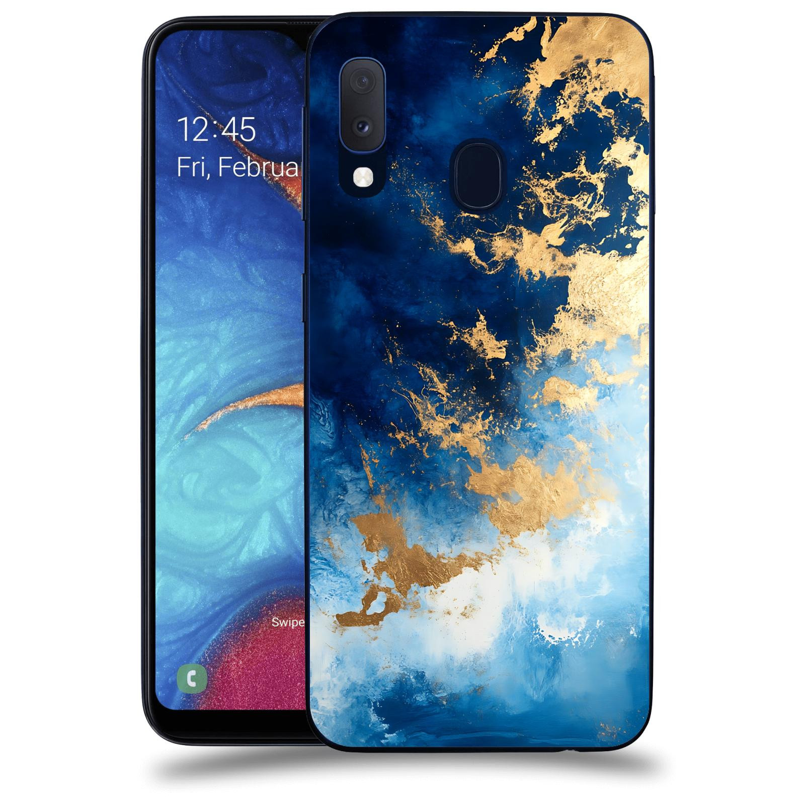 ACOVER Kryt na mobil Samsung Galaxy A20e A202F - Royal Blue II