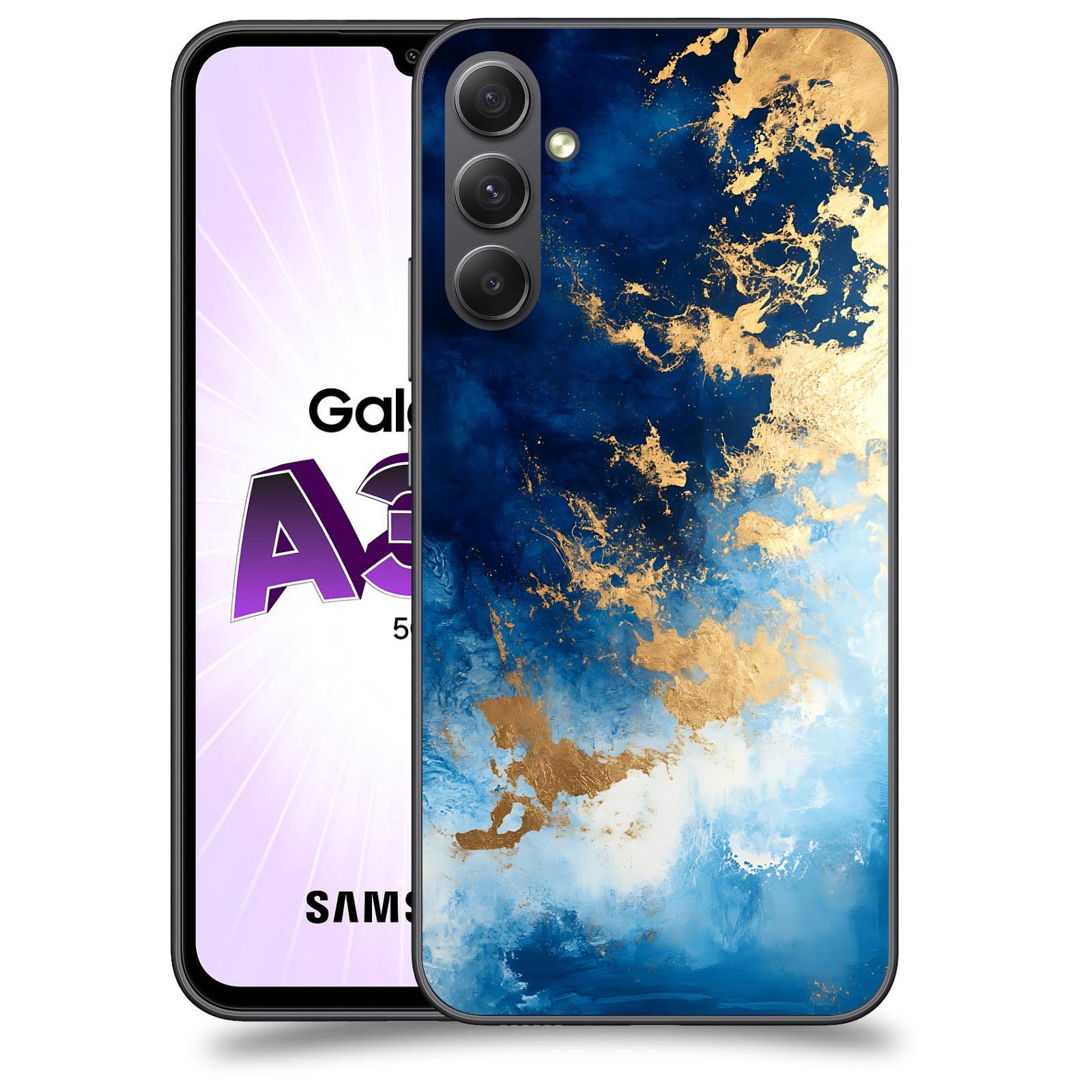 ACOVER Kryt na mobil Samsung Galaxy A34 - Royal Blue II