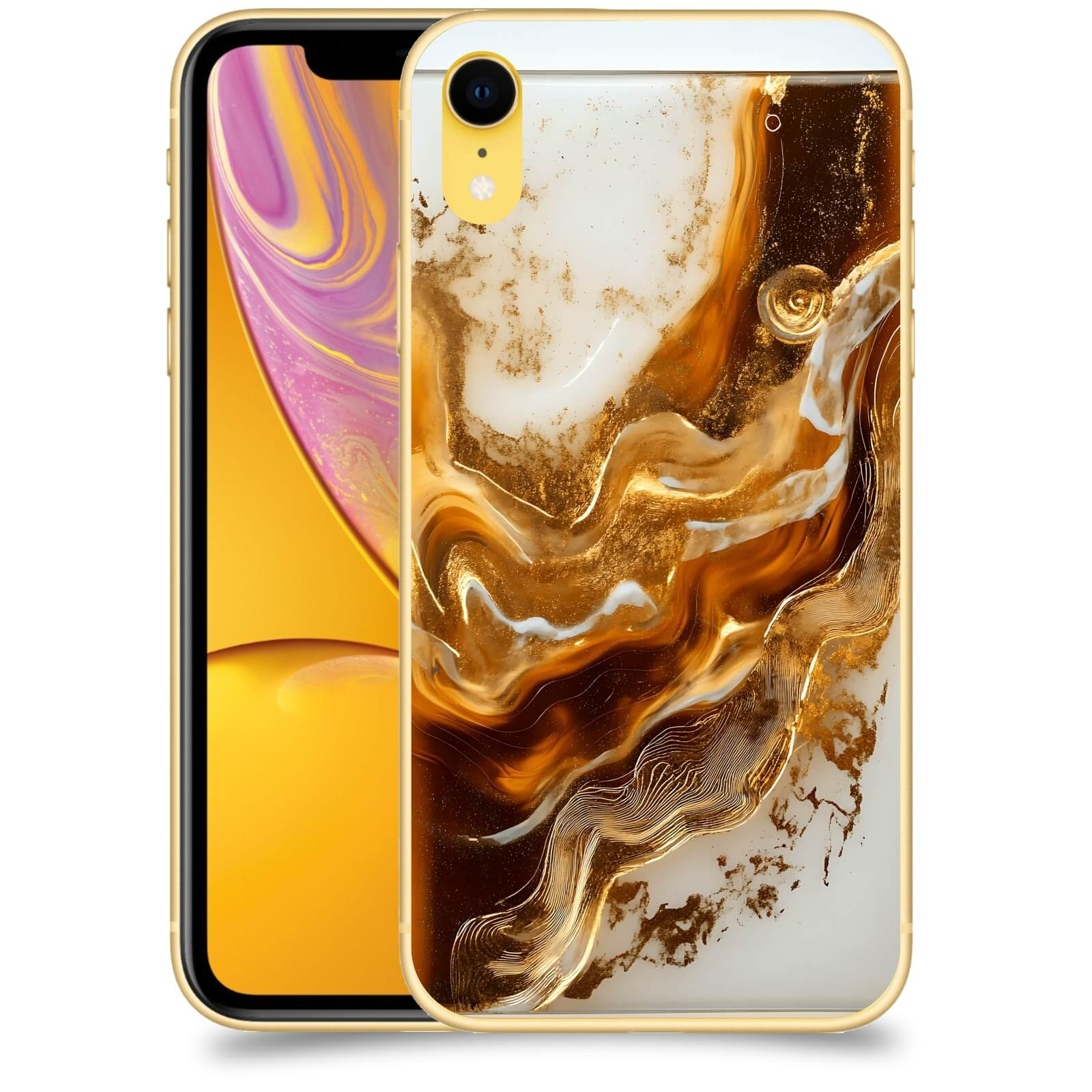 ACOVER Kryt na mobil Apple iPhone XR - Amber I
