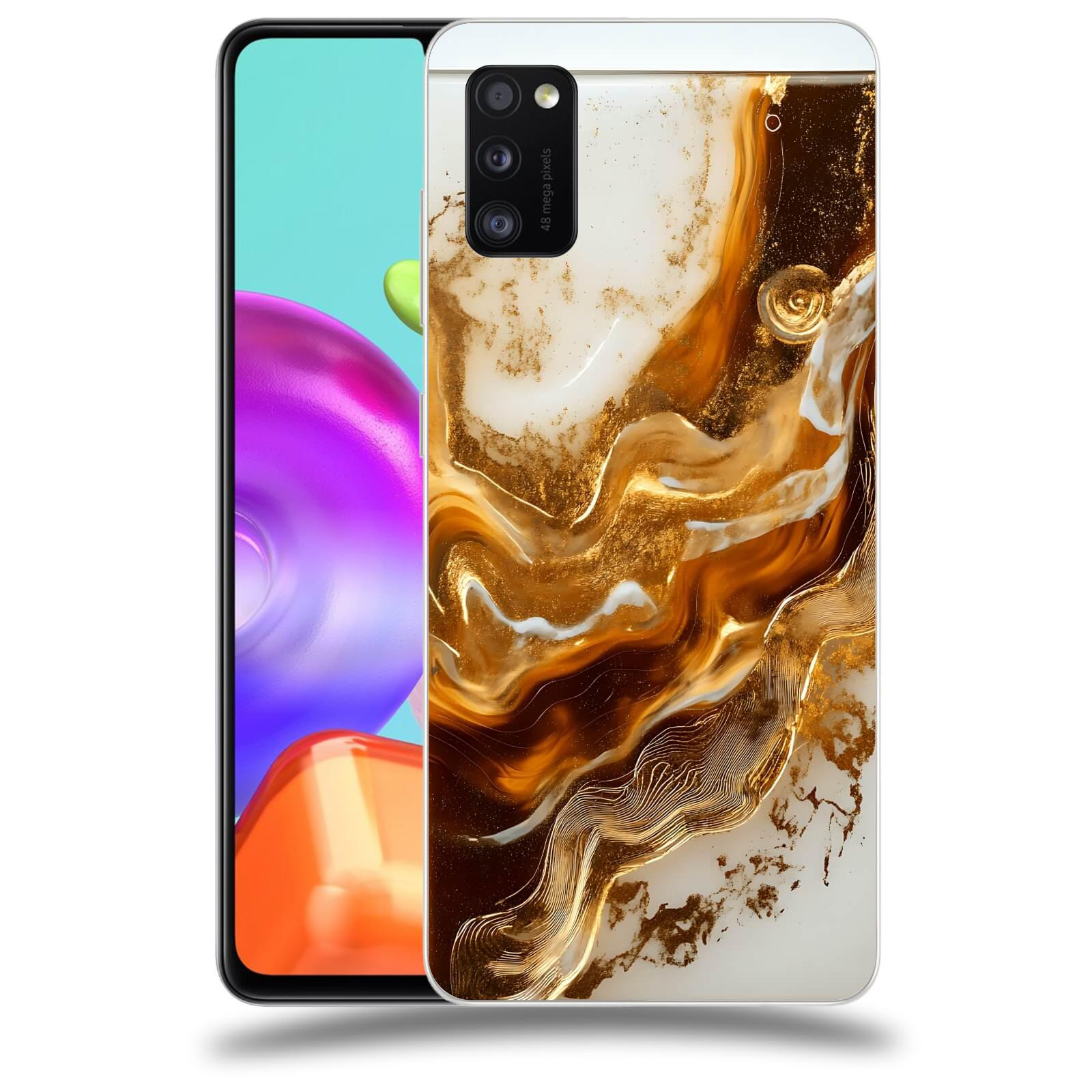 ACOVER Kryt na mobil Samsung Galaxy A41 A415F - Amber I