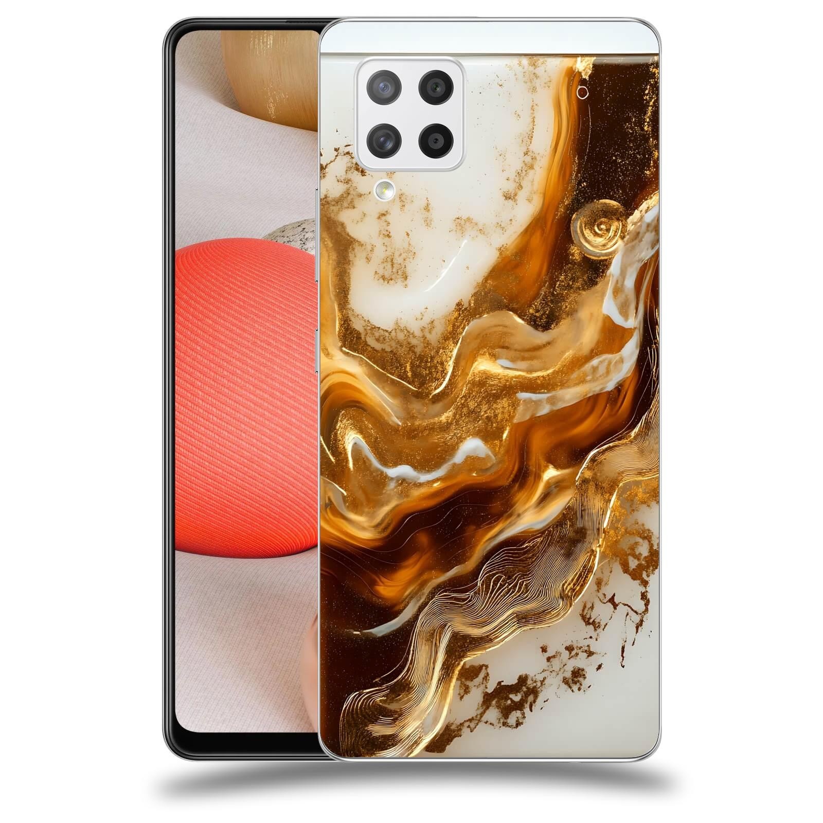 ACOVER Kryt na mobil Samsung Galaxy A42 A426B - Amber I