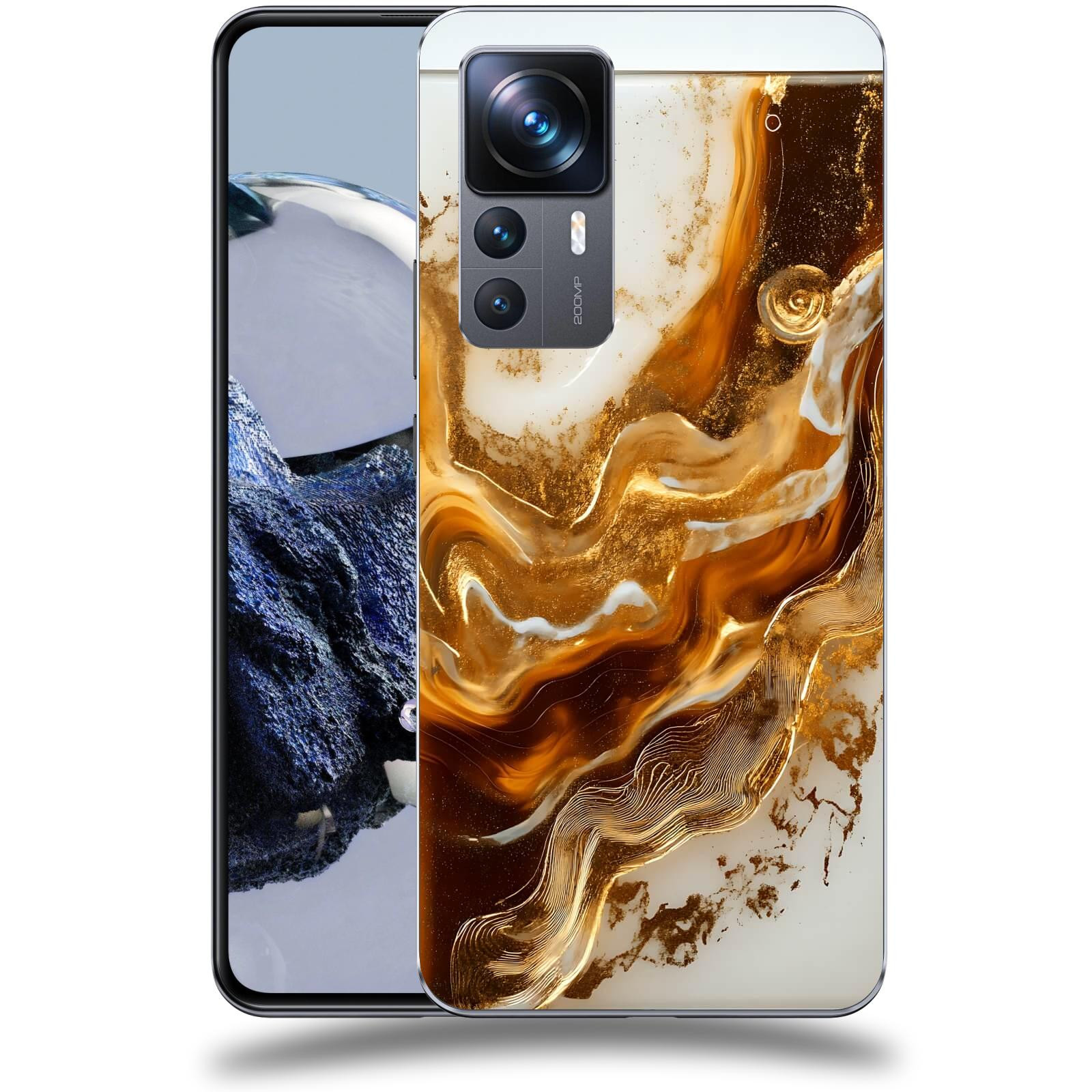 ACOVER Kryt na mobil Xiaomi 12T Pro - Amber I