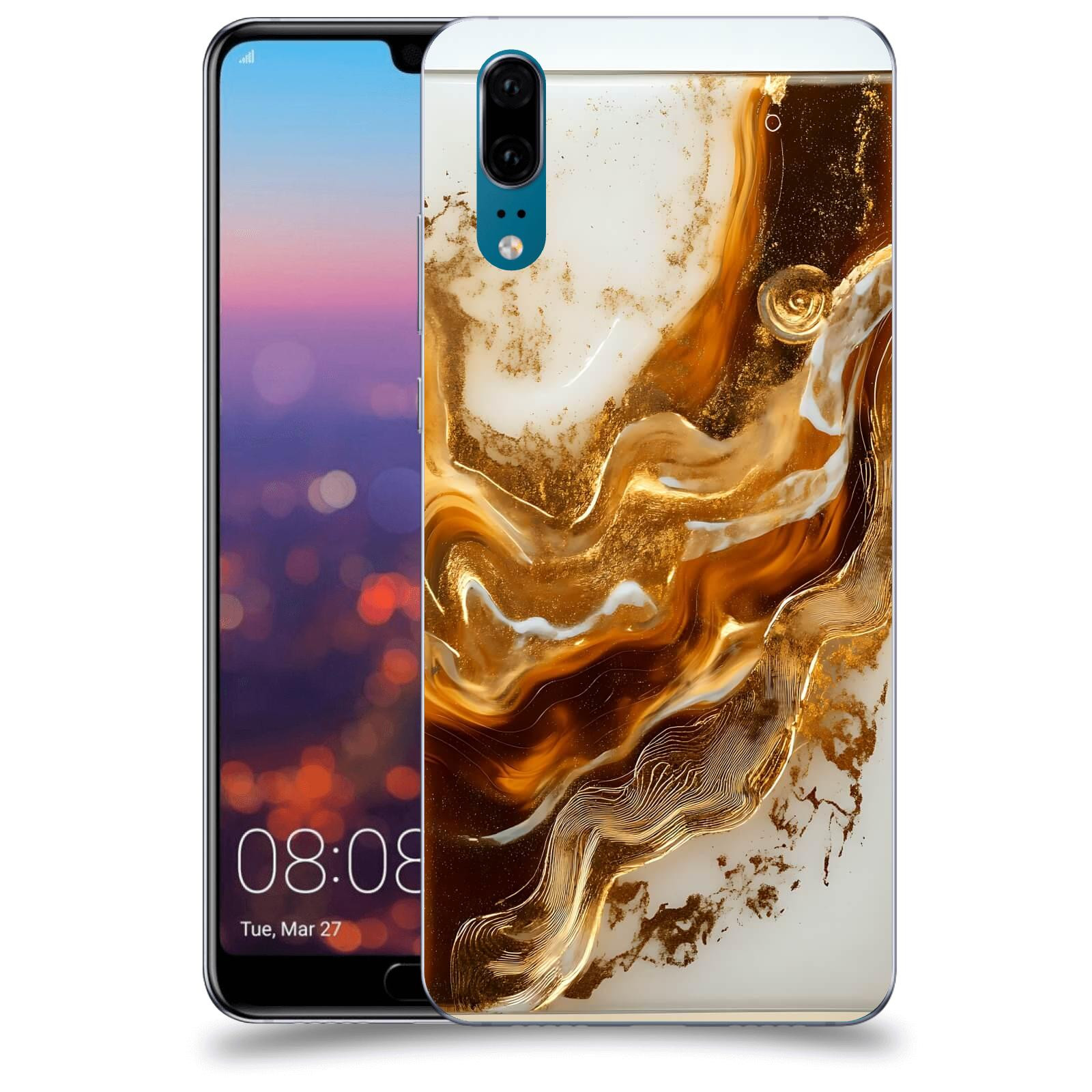 ACOVER Kryt na mobil Huawei P20 - Amber I