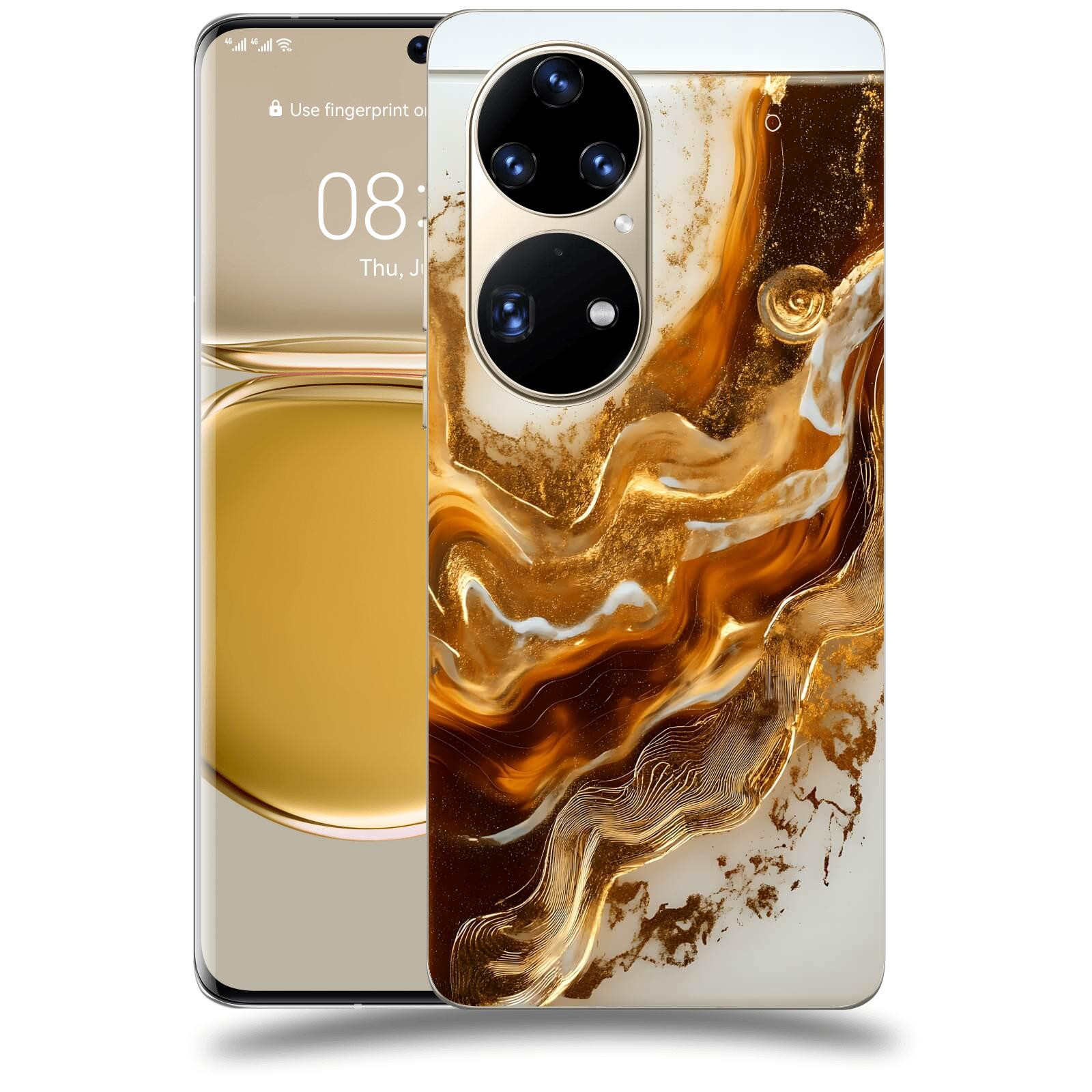 ACOVER Kryt na mobil Huawei P50 - Amber I