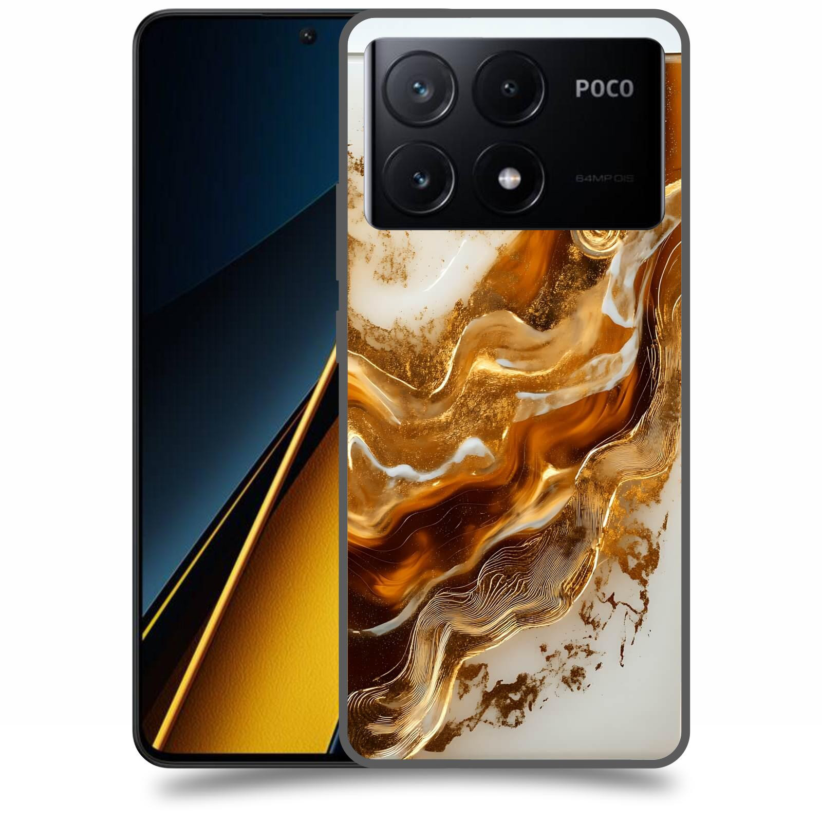 ACOVER Kryt na mobil Poco X6 Pro 5G - Amber I