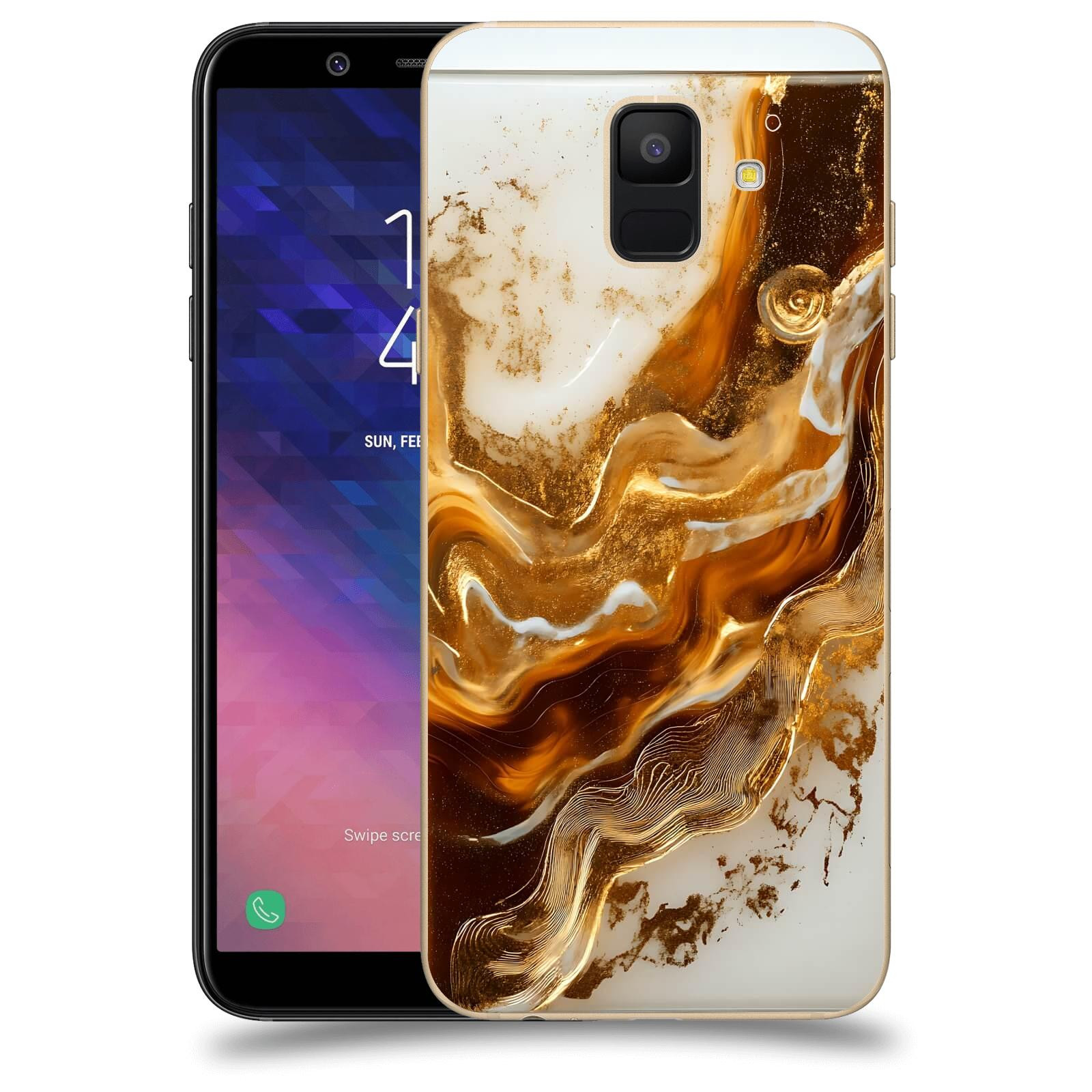 ACOVER Kryt na mobil Samsung Galaxy A6 A600F - Amber I