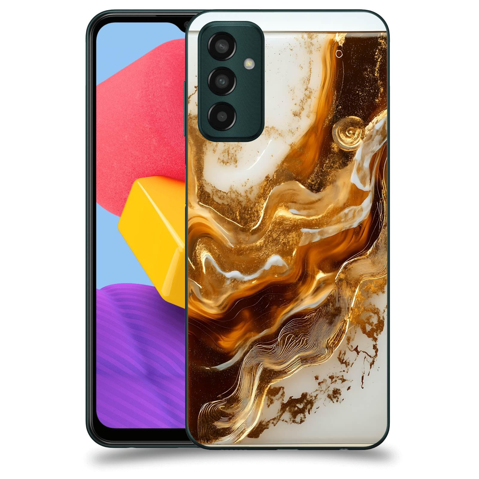 ACOVER Kryt na mobil Samsung Galaxy M13 M135F - Amber I