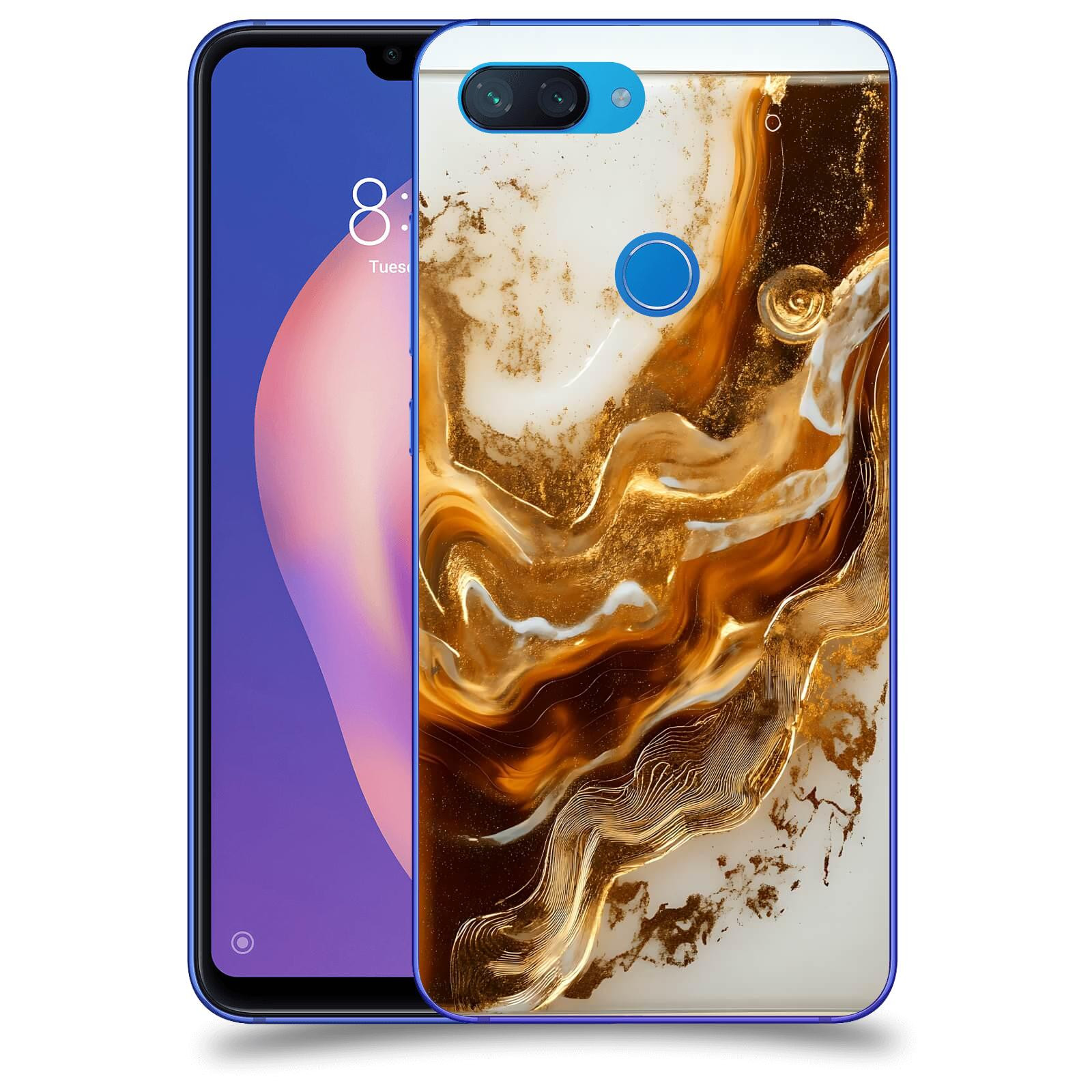 ACOVER Kryt na mobil Xiaomi Mi 8 Lite - Amber I