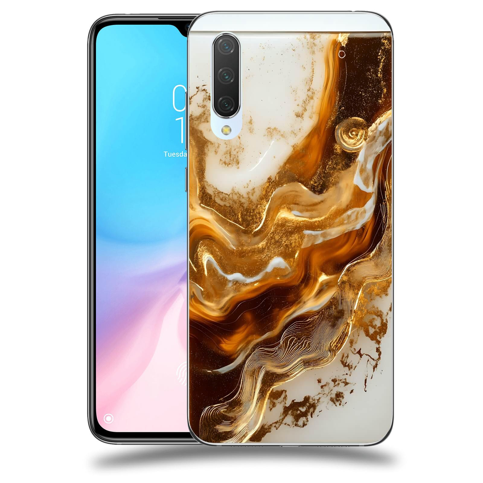 ACOVER Kryt na mobil Xiaomi Mi 9 Lite - Amber I