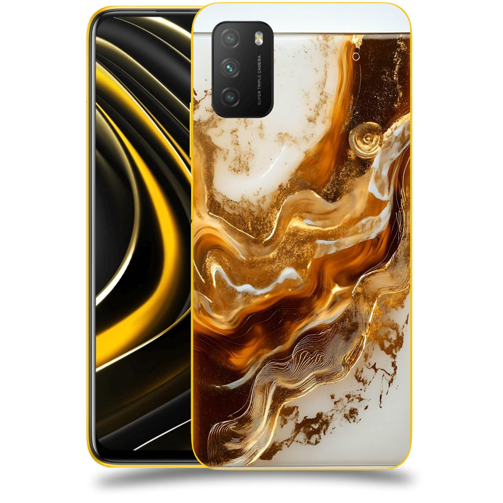ACOVER Kryt na mobil Xiaomi Poco M3 - Amber I