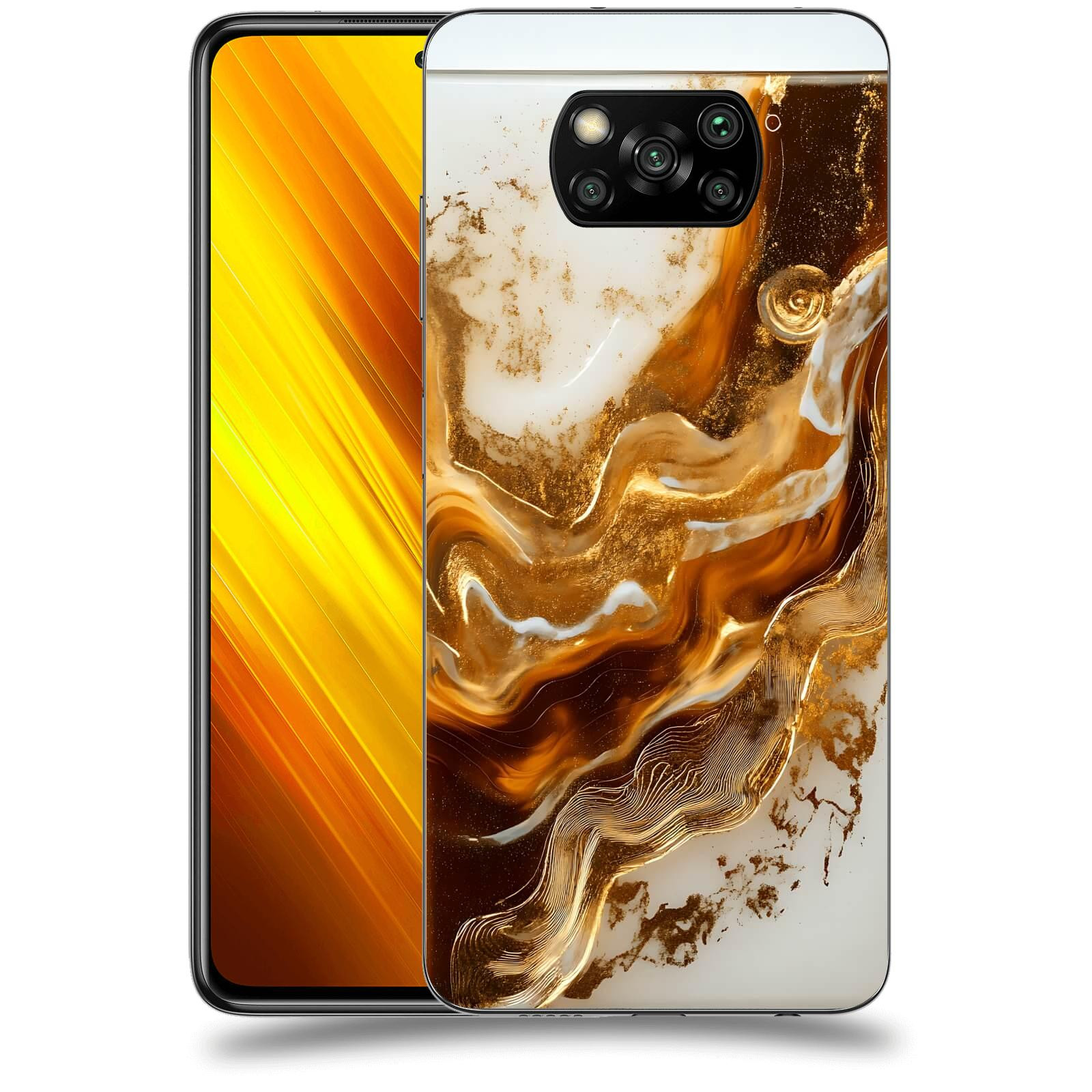 ACOVER Kryt na mobil Xiaomi Poco X3 - Amber I