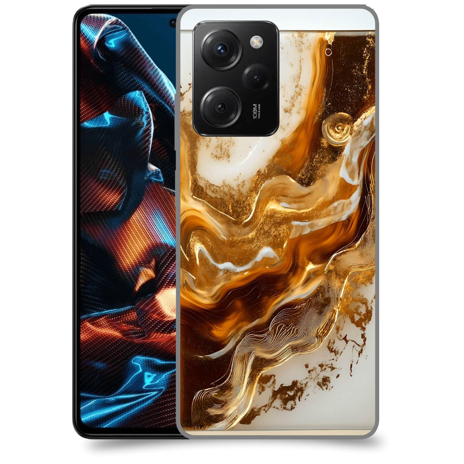 ACOVER Kryt na mobil Xiaomi Poco X5 Pro - Amber I