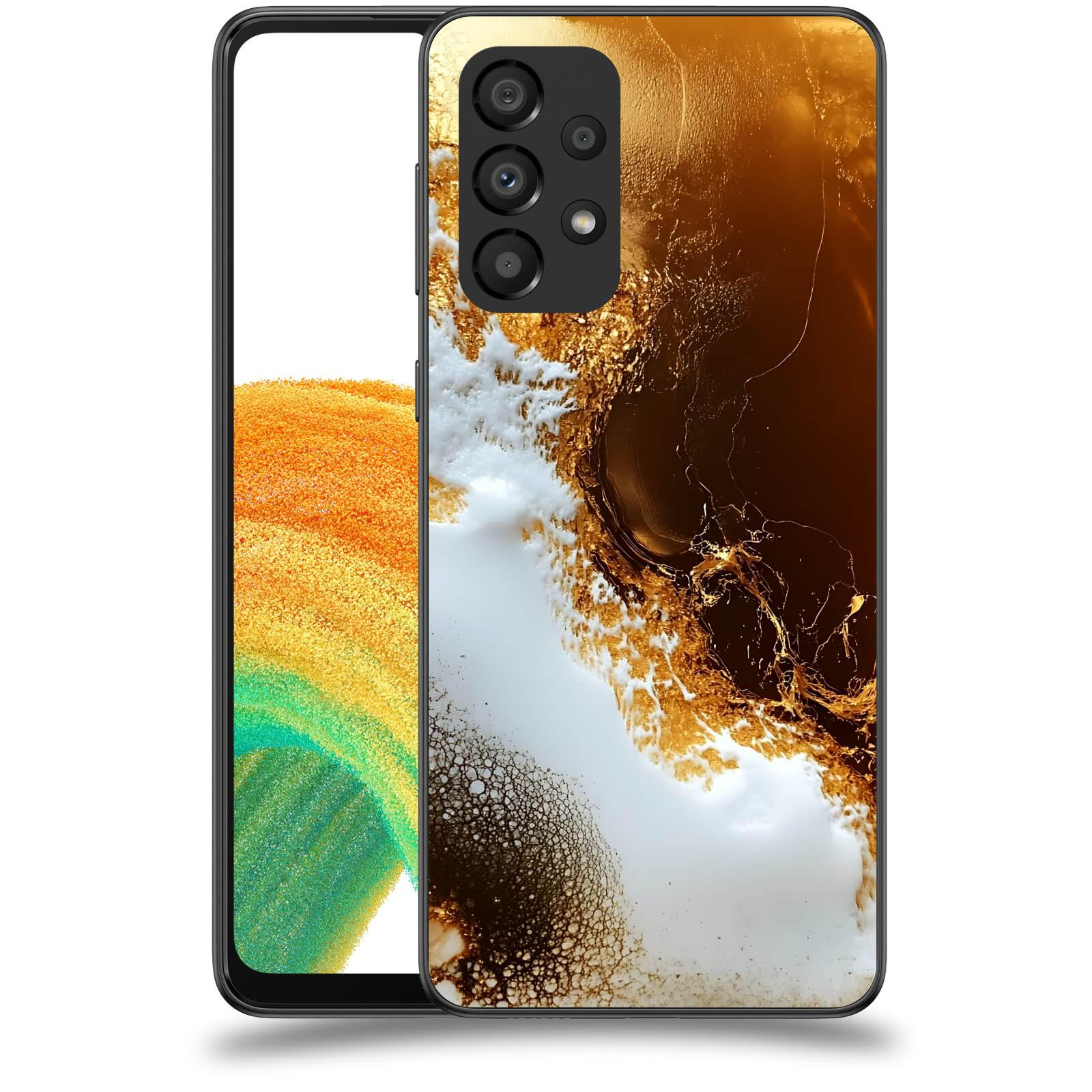 ACOVER Kryt na mobil Samsung Galaxy A33 5G A336 - Amber II