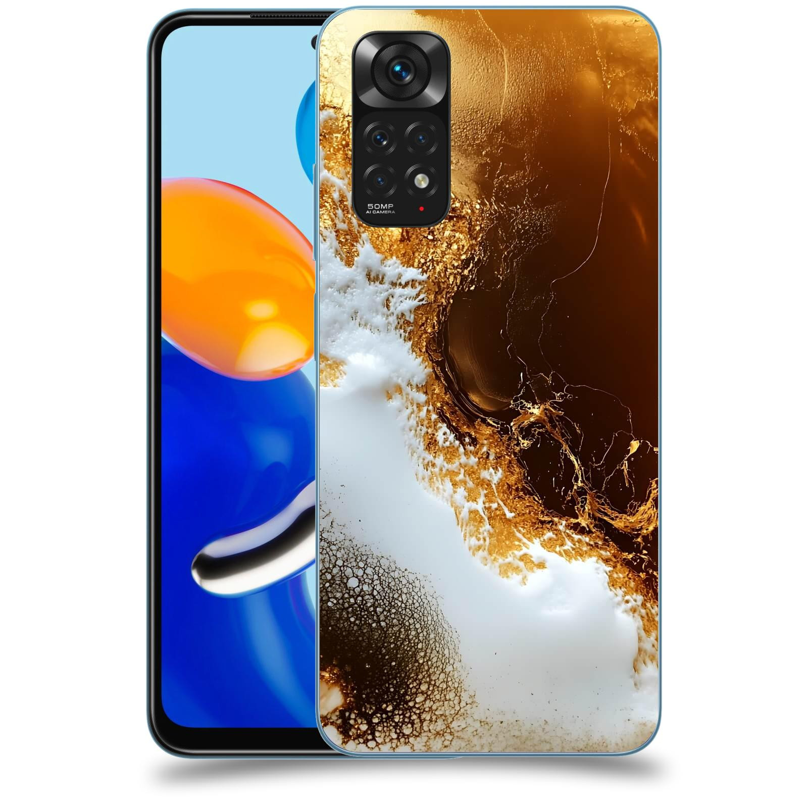 ACOVER Kryt na mobil Xiaomi Redmi Note 11 - Amber II