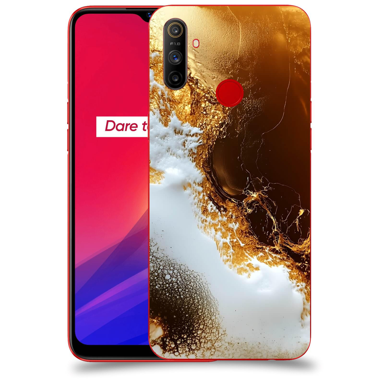 ACOVER Kryt na mobil Realme C3 - Amber II
