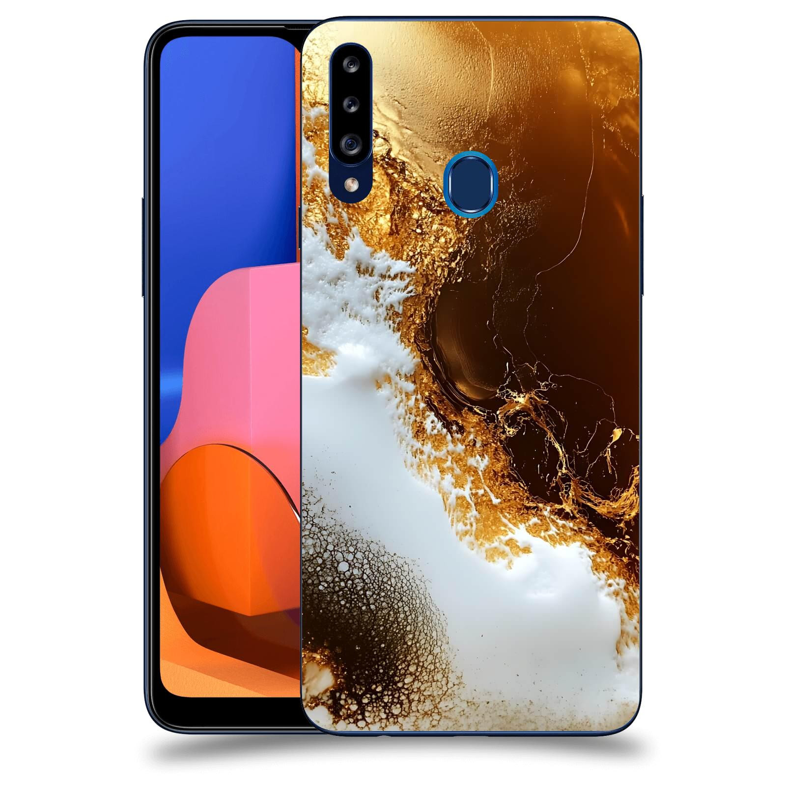 ACOVER Kryt na mobil Samsung Galaxy A20s - Amber II