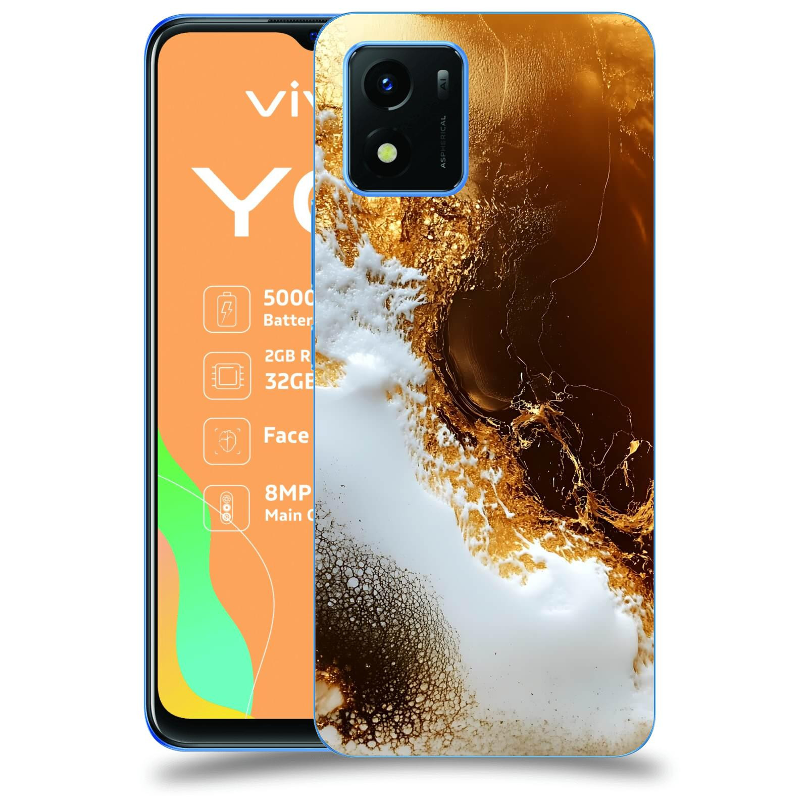 ACOVER Kryt na mobil Vivo Y01 - Amber II