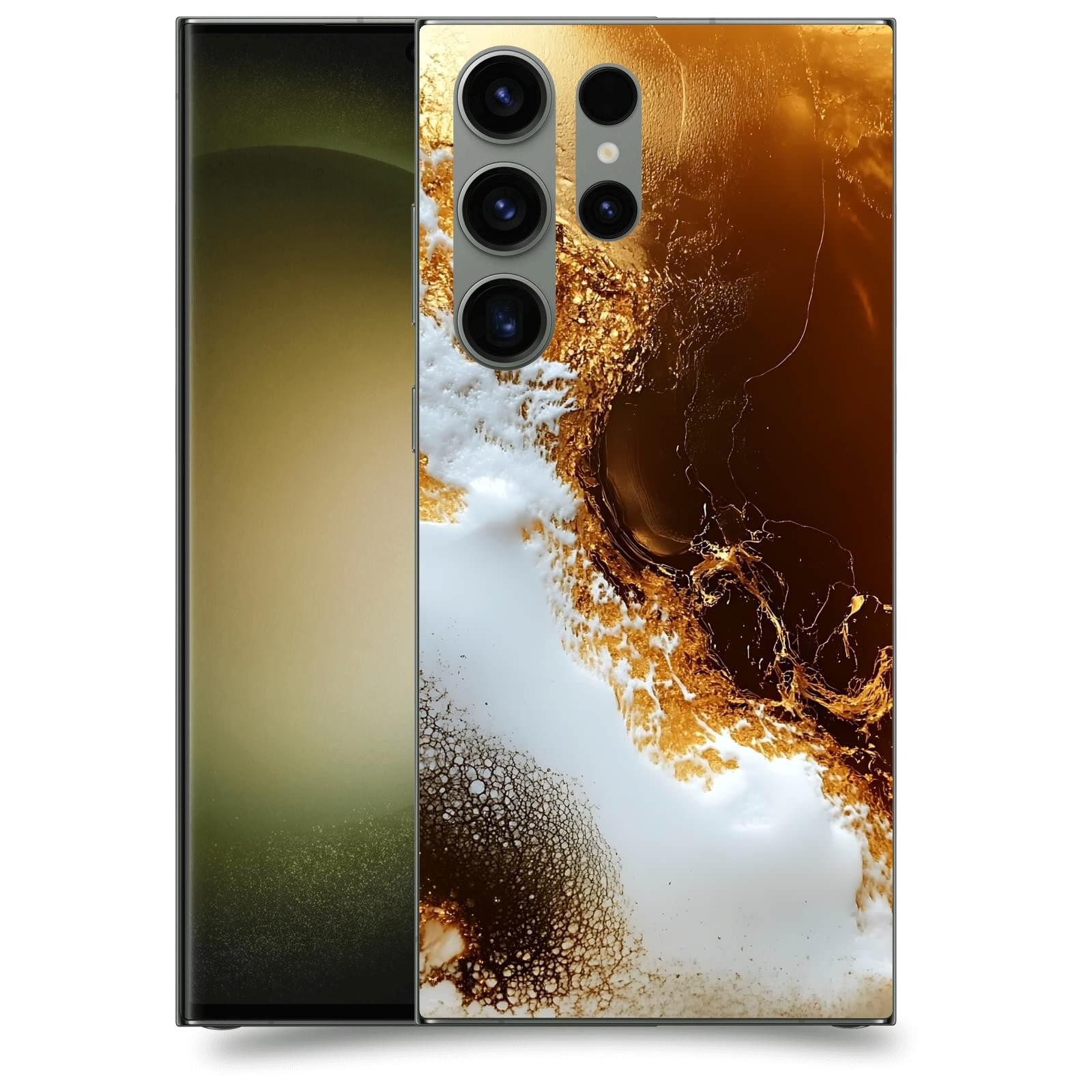 ACOVER Kryt na mobil Samsung Galaxy S23 Ultra 5G - Amber II
