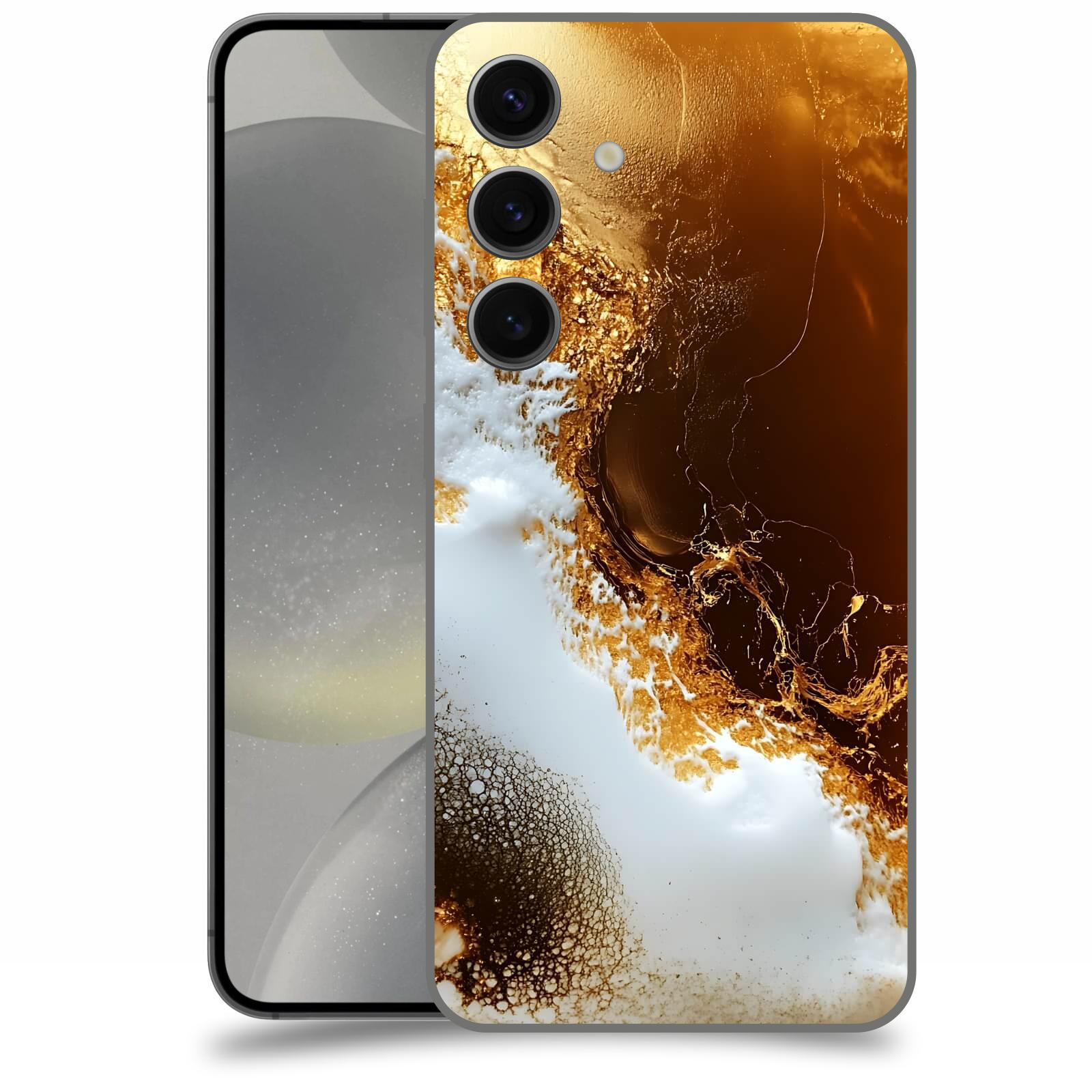 ACOVER Kryt na mobil Samsung Galaxy S24 - Amber II