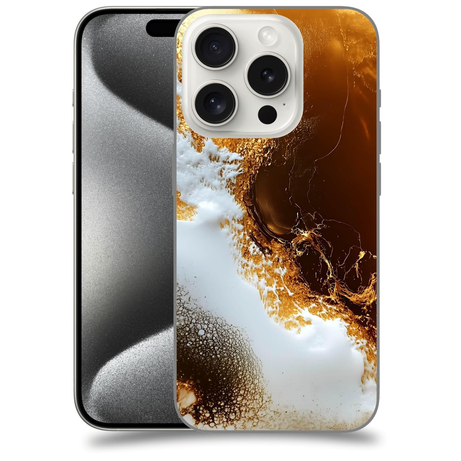 ACOVER Kryt na mobil Apple iPhone 15 pro - Amber II