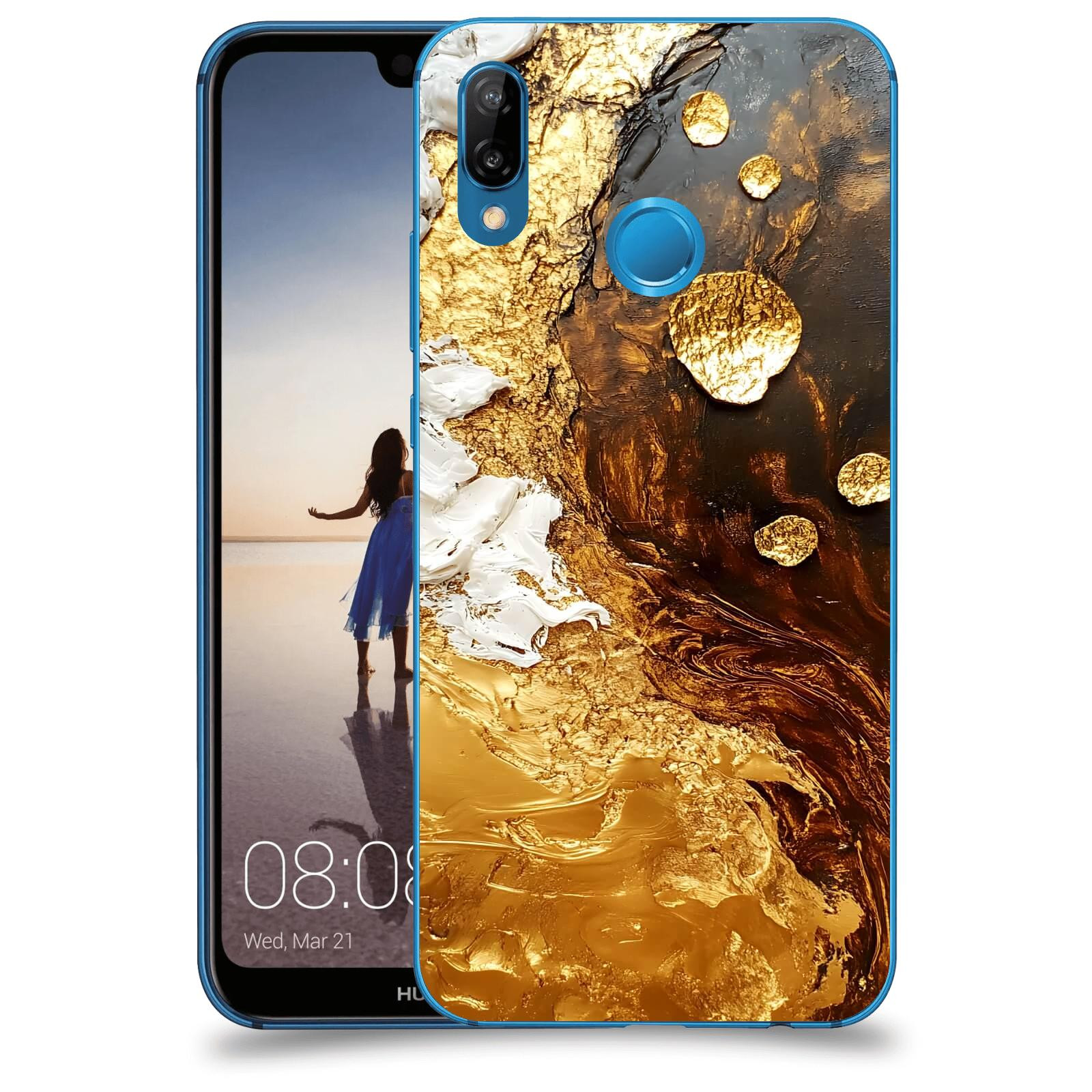 ACOVER Kryt na mobil Huawei P20 Lite - Amber III