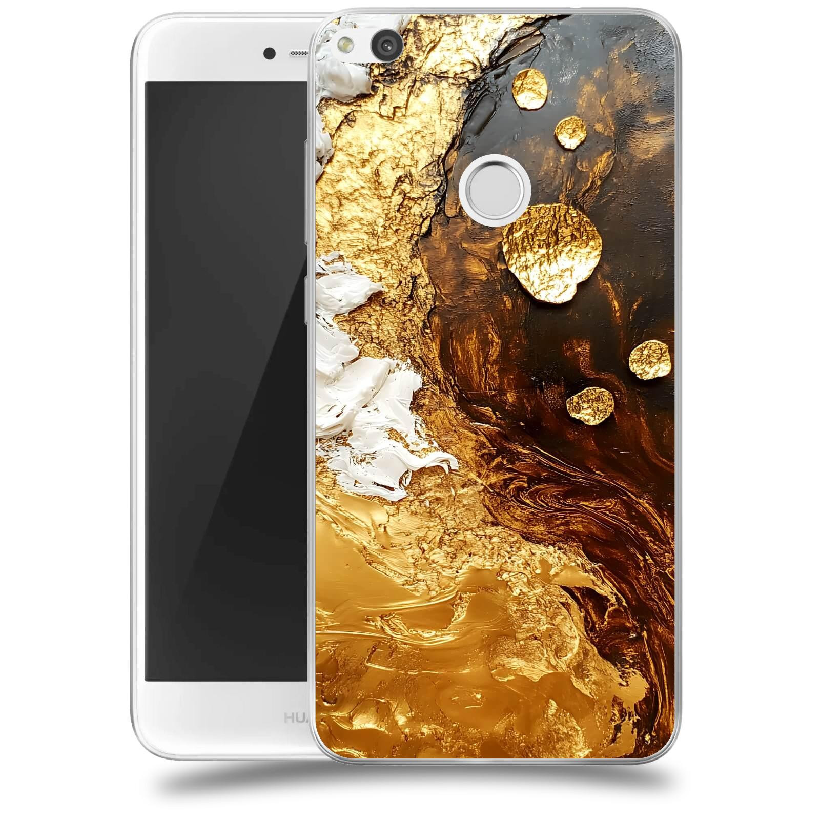 ACOVER Kryt na mobil Huawei P9 Lite 2017 - Amber III