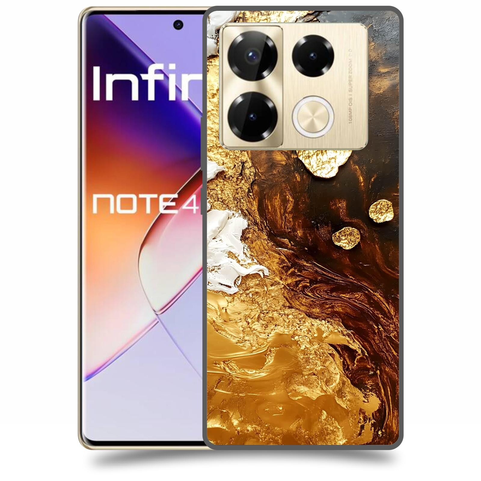 ACOVER Kryt na mobil Infinix Note 40 PRO - Amber III