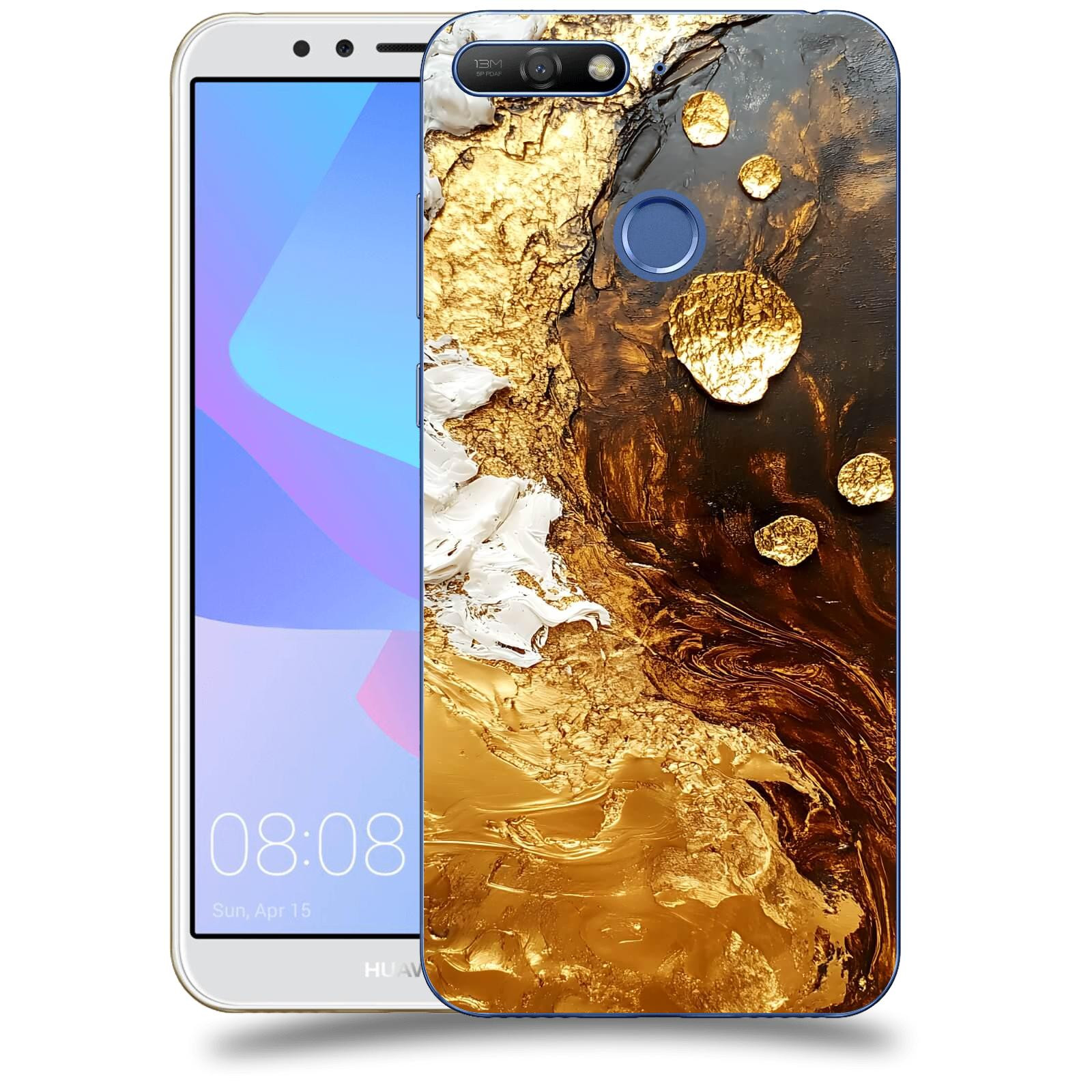 ACOVER Kryt na mobil Huawei Y6 Prime 2018 - Amber III