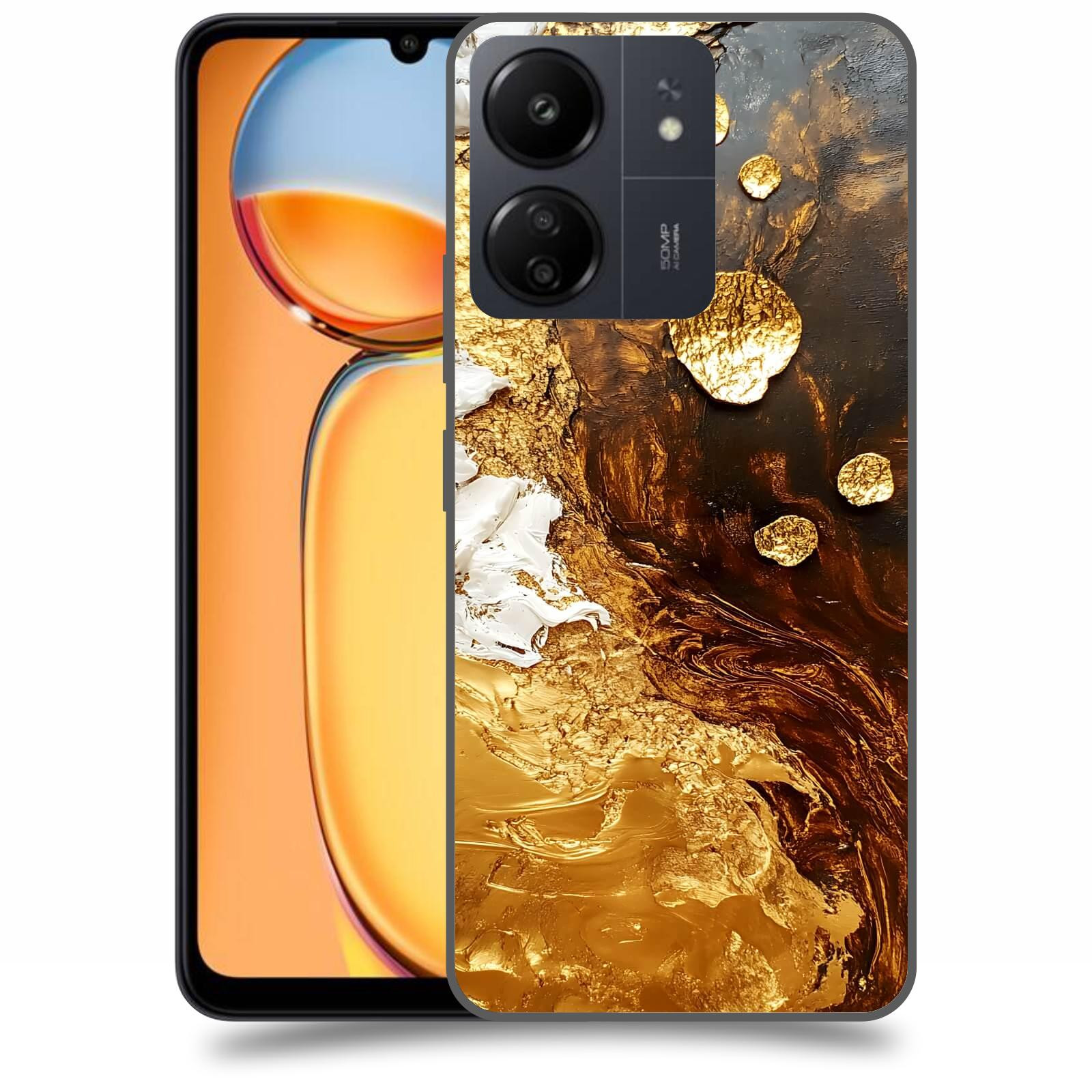 ACOVER Kryt na mobil Xiaomi Redmi 13C 4G  Amber III
