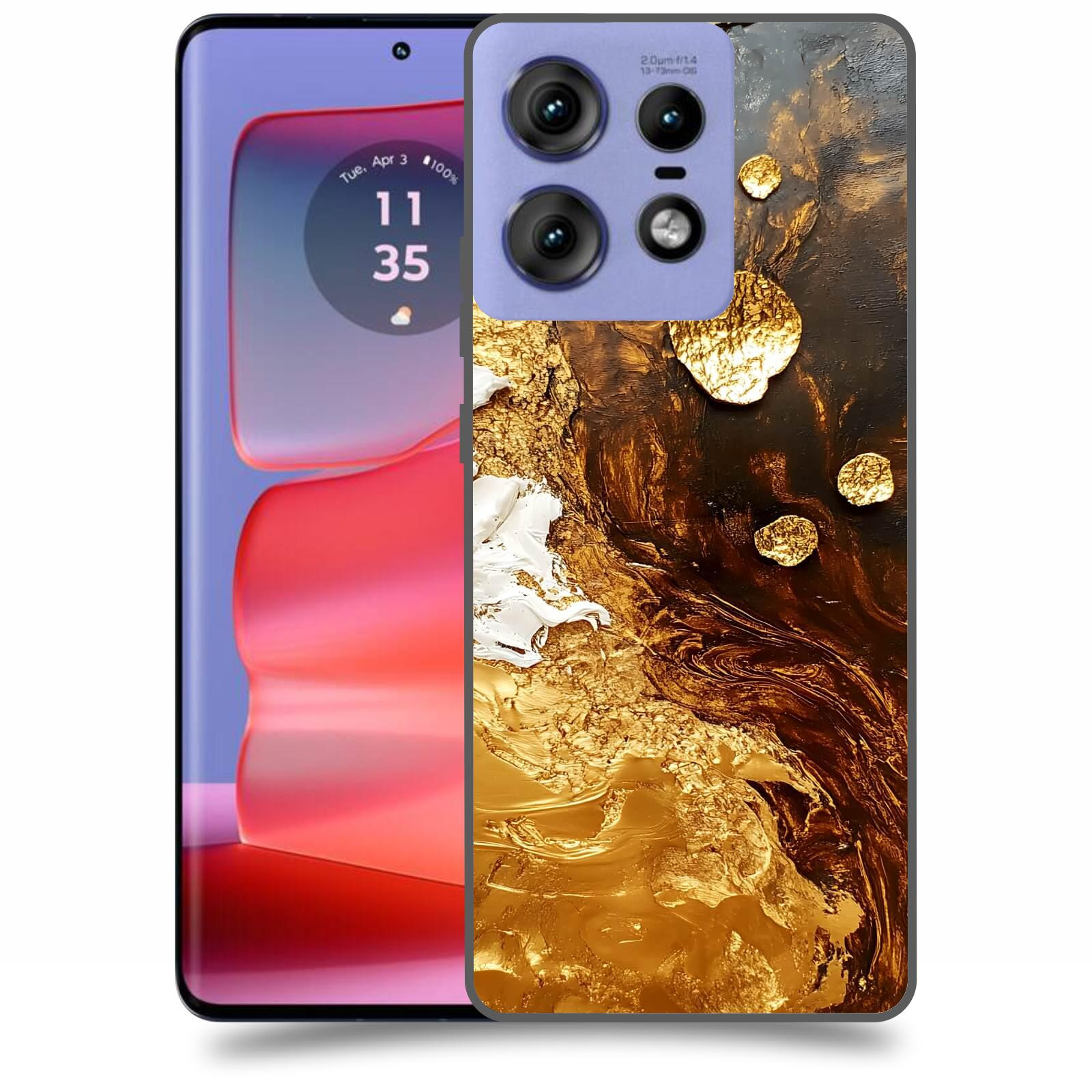 ACOVER Kryt na mobil Motorola Edge 50 Pro - Amber III