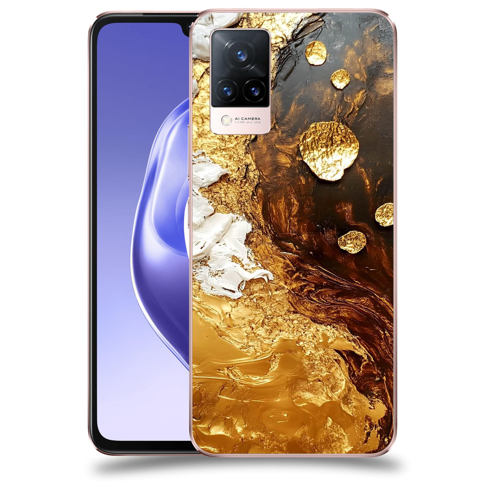 ACOVER Kryt na mobil Vivo V21 5G - Amber III