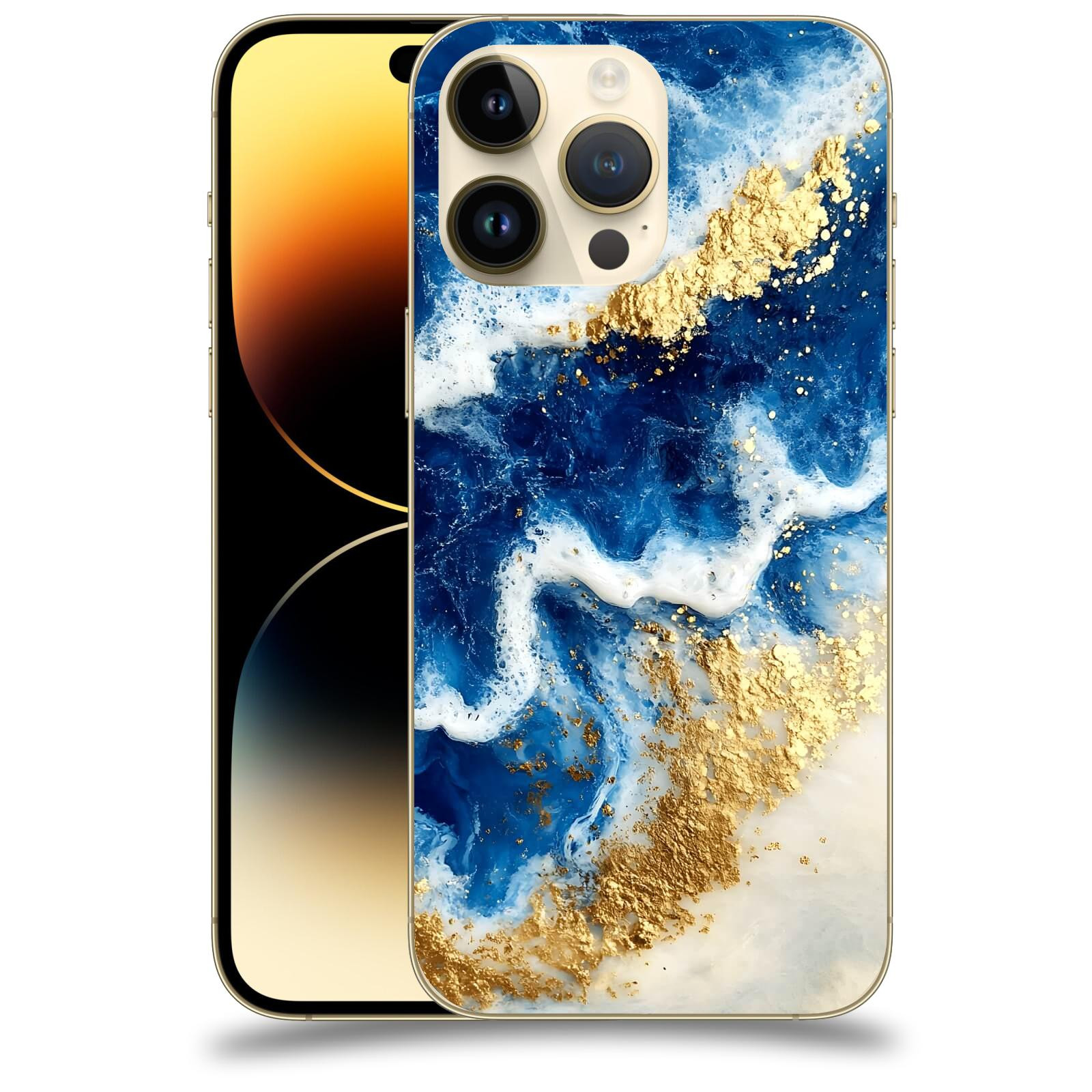 ACOVER Kryt na mobil Apple iPhone 14 Pro Max - Ocean Waves I